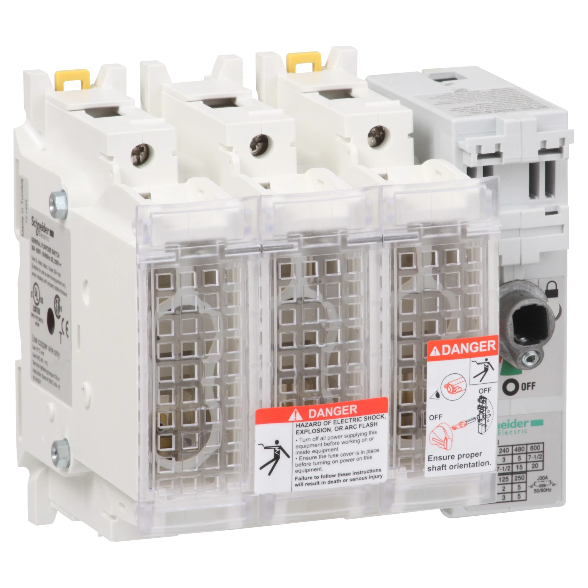 Schneider Electric GS2EU3N TeSys GS - Fuse for load break switch - 3 P - UL - 30 A - Fuse size J (img_001) Schneider Electric GS2EU3N TeSys GS - Fuse for load break switch - 3 P - UL - 30 A - Fuse size J (img_001)