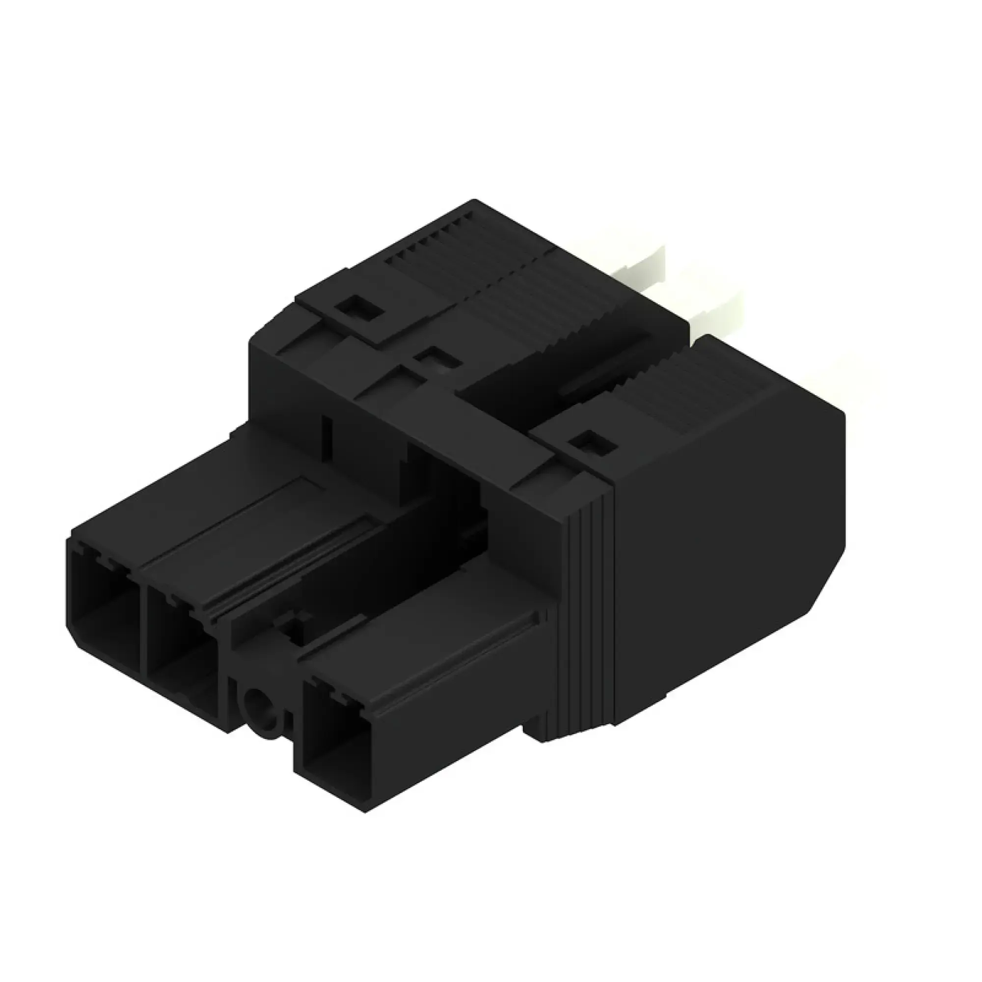 Weidmüller 2630420000 PCB connector (wire connection), 800 V, 41 A, Pitch in mm: 7.62, 6 mm², Number of poles: 3, PUSH IN with actuator, Box (img_001)