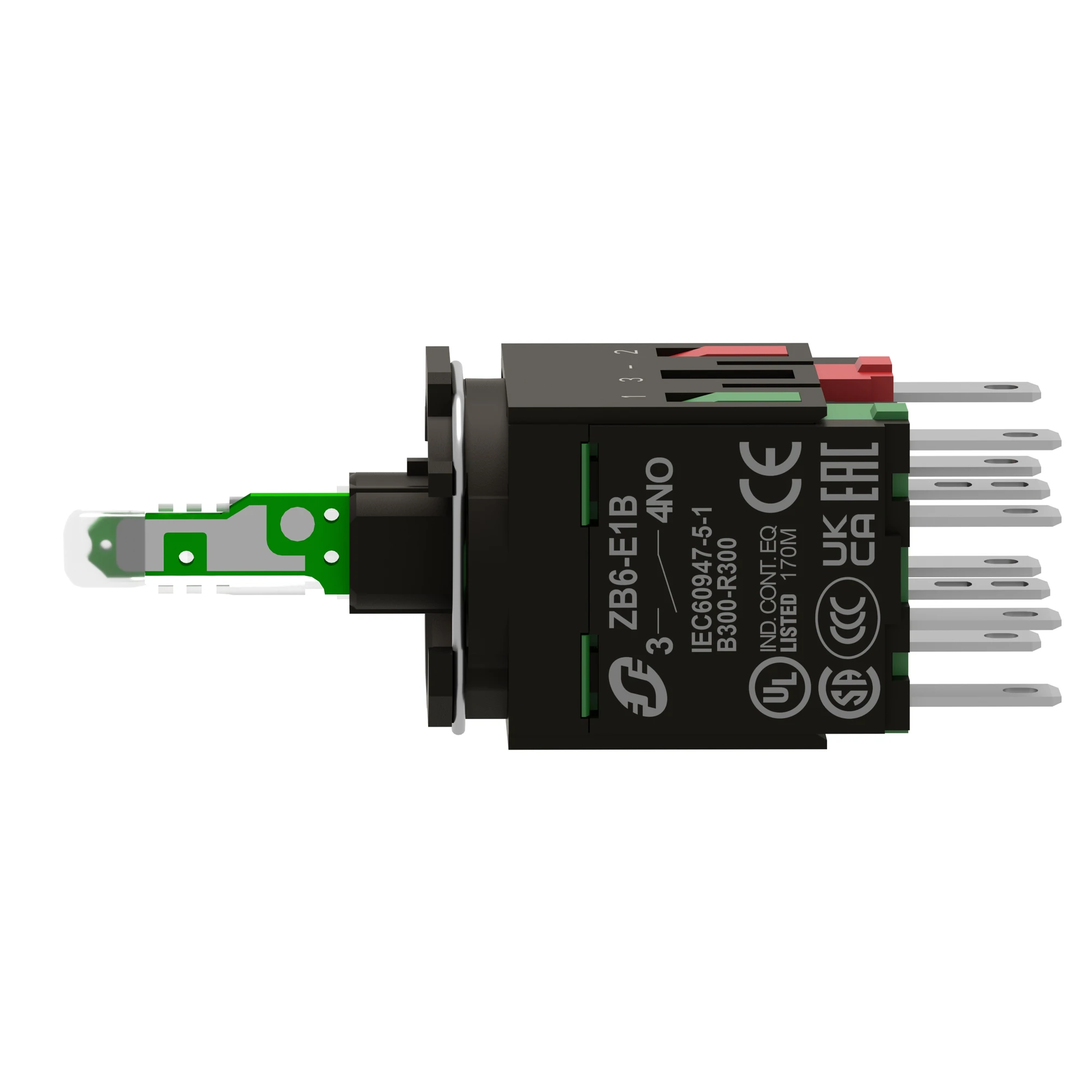 Schneider Electric ZB6ZB51B Auxiliary contact block, Ø 16, yellow integral LED 1S (img_006) Schneider Electric ZB6ZB51B Auxiliary contact block, Ø 16, yellow integral LED 1S (img_006)