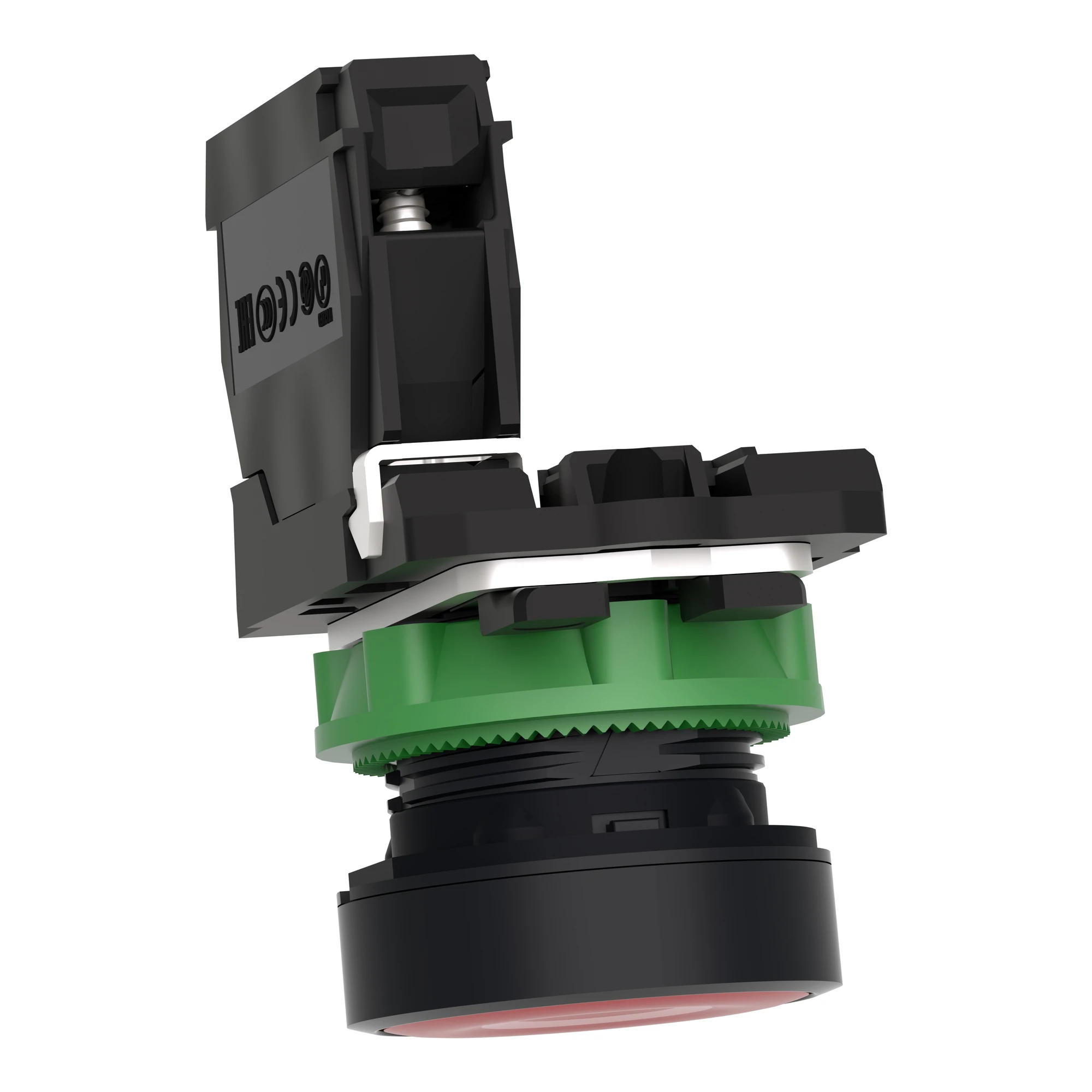 Schneider Electric XB5AA4322 Pushbutton, Harmony XB5, plastic, red, labeled O, 22mm, momentary, 1NC (img_007) Schneider Electric XB5AA4322 Pushbutton, Harmony XB5, plastic, red, labeled O, 22mm, momentary, 1NC (img_007)