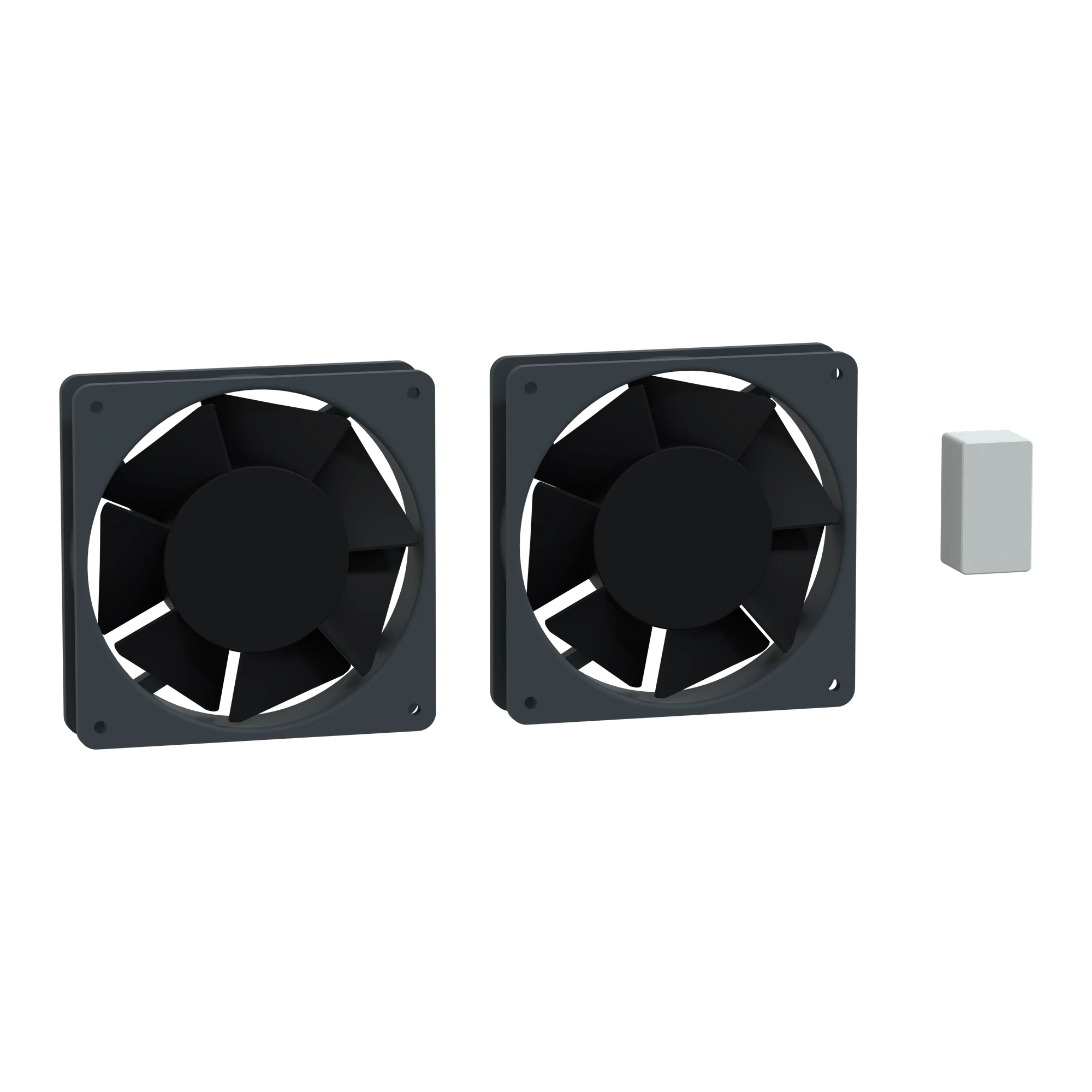 Schneider Electric NSYCUSP001DG Fan kit for Climasys CU, wall-mounted cooling unit, networked, 350 - 600W, roof-mounted 600W, 230V (img_001)