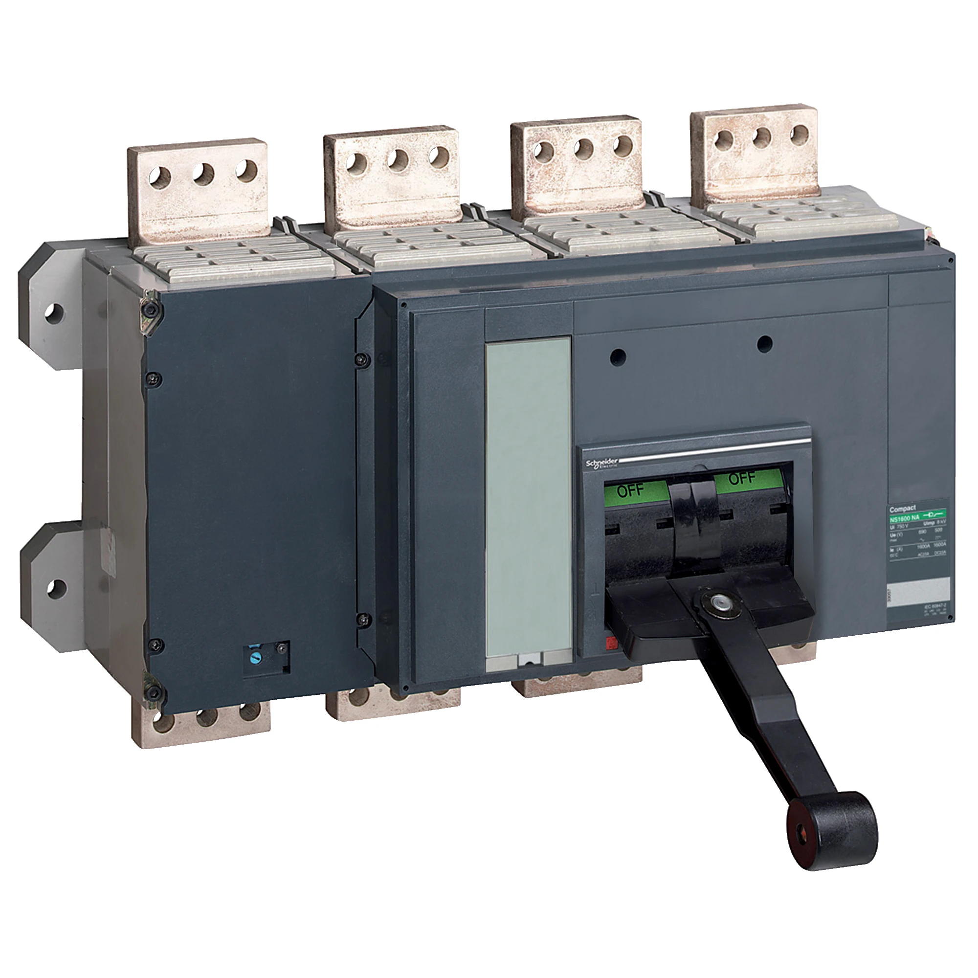 Schneider Electric 34003 Compact NS1600bN, 4 P, 1600A, max. switching capacity 85kA (img_001) Schneider Electric 34003 Compact NS1600bN, 4 P, 1600A, max. switching capacity 85kA (img_001)