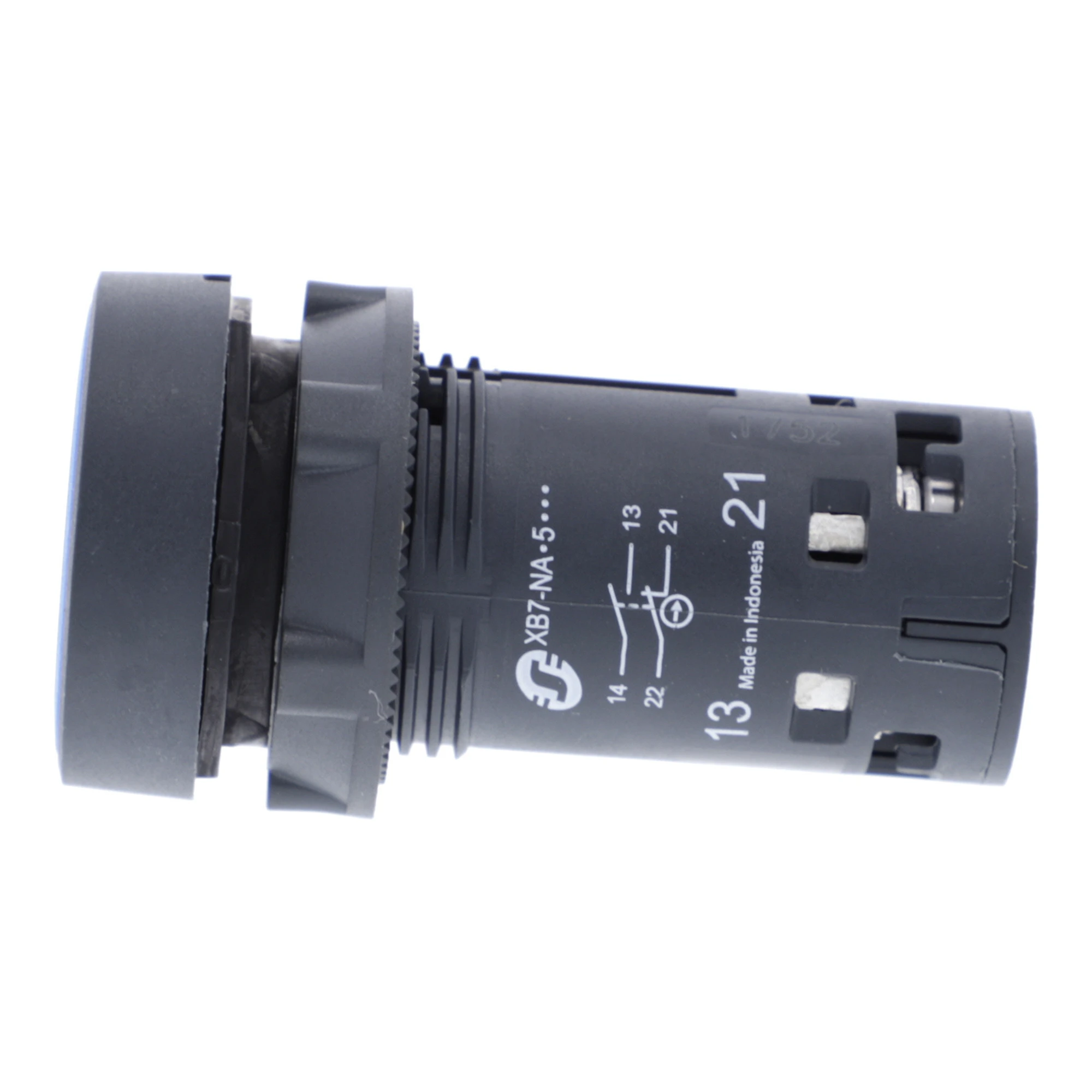 Schneider Electric XB7NA65 Pushbutton, Harmony XB7, Monoblock, Plastic, Ø22mm, Blue, 1NO +1NC, Screw Terminal (img_005) Schneider Electric XB7NA65 Pushbutton, Harmony XB7, Monoblock, Plastic, Ø22mm, Blue, 1NO +1NC, Screw Terminal (img_005)