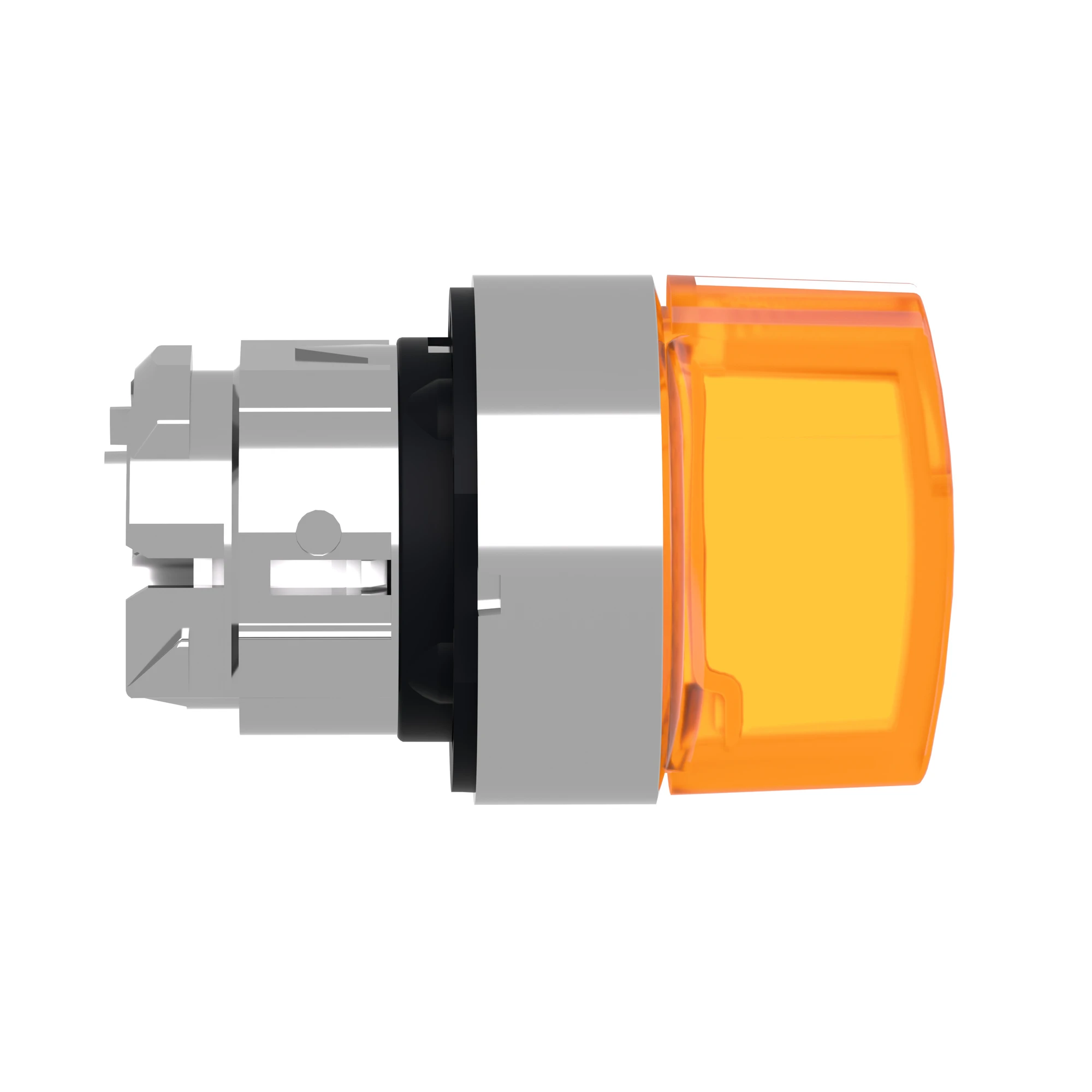 Schneider Electric ZB4BK1753 Illuminated Selector Switch, Front Element, Harmony XB4, Metal, 22mm, Orange, for Universal LED, 3 Positions, Momentary Left (img_005)
