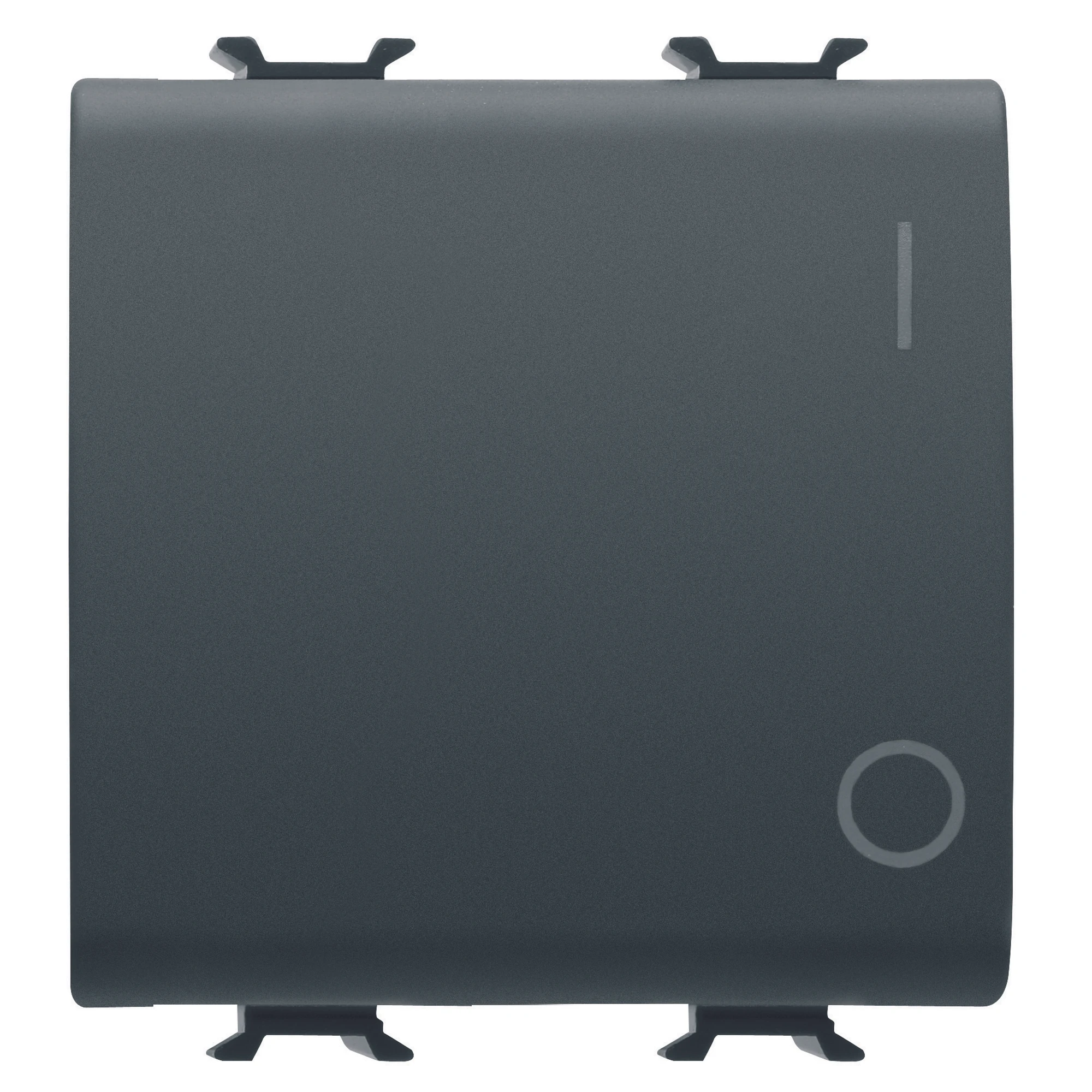 GEWISS GW12034 ONE-WAY SWITCH 2P 250V ac - 16AX - NEUTRAL BUTTON - SYMBOL 0/1 - 2 MODULES - SATIN BLACK – CHORUSMART (img_001) GEWISS GW12034 ONE-WAY SWITCH 2P 250V ac - 16AX - NEUTRAL BUTTON - SYMBOL 0/1 - 2 MODULES - SATIN BLACK – CHORUSMART (img_001)