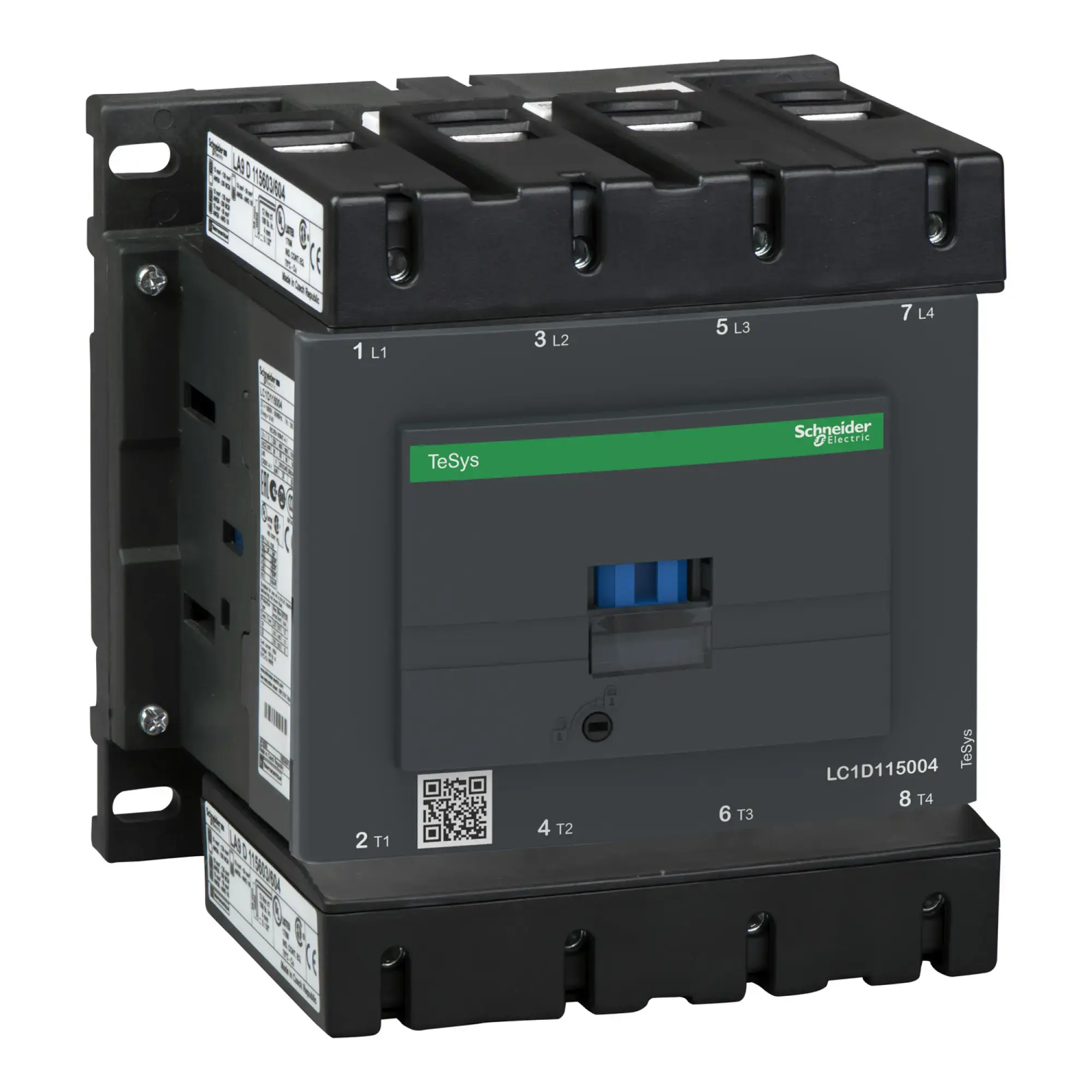 Schneider Electric LC1D115004F7 Power contactor LC1D 4p, coil 110 V AC (img_002)