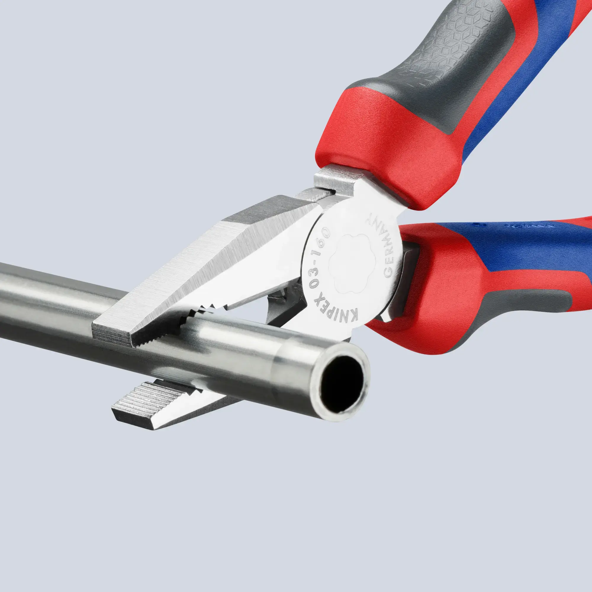 Knipex 03 05 160 Pinza universale con manici comfort cromata 160 mm (img_005)
