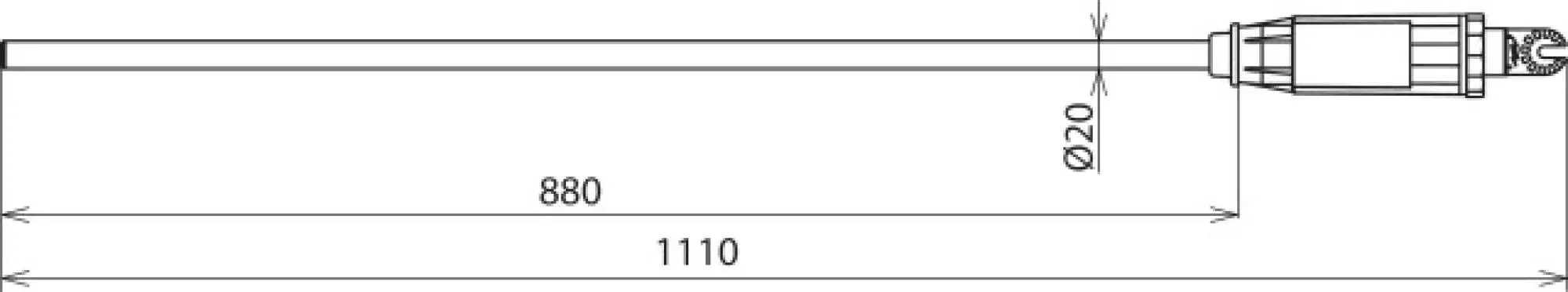 Dehn 767931 PHE III elec. ind. 10...30kV 50Hz cat. S w. standby function a. gear coupling (img_004)