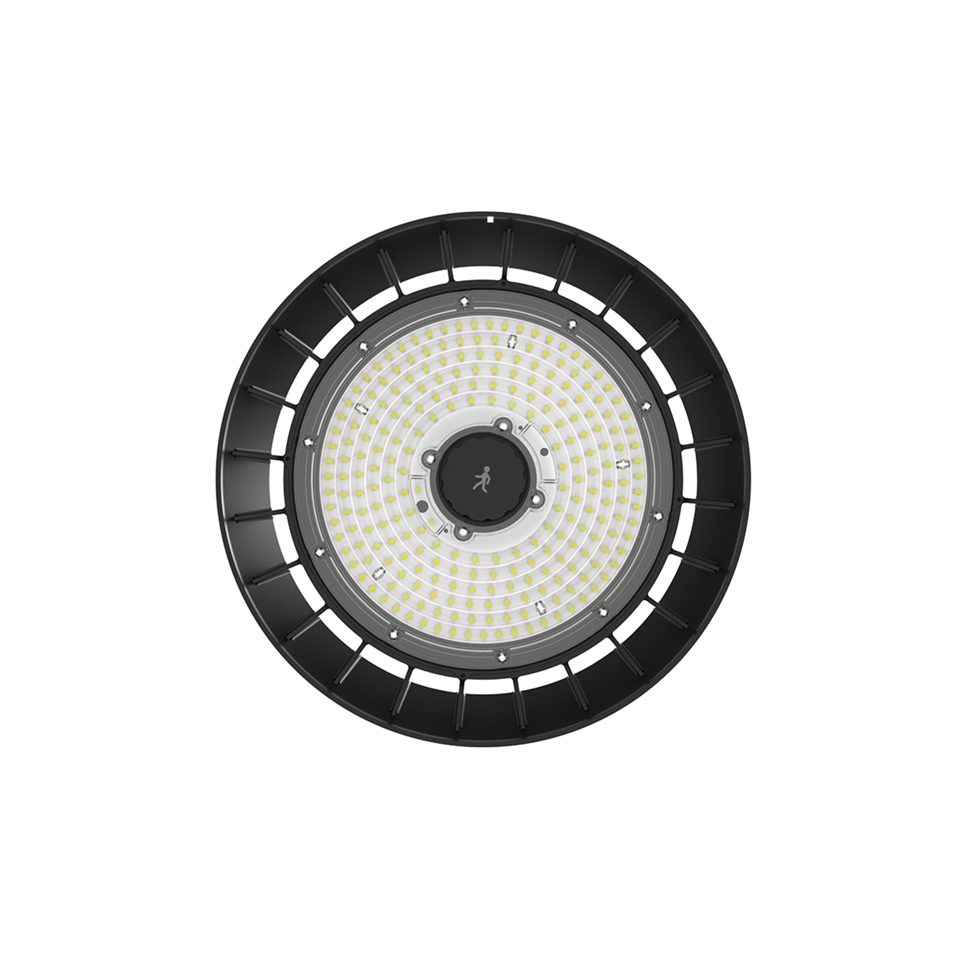 WSU Lights Highbay Rolabi mit Sensor - 100W - 4000K - 170lm/W - 260x162mm - IP65 - UGR 80Ra