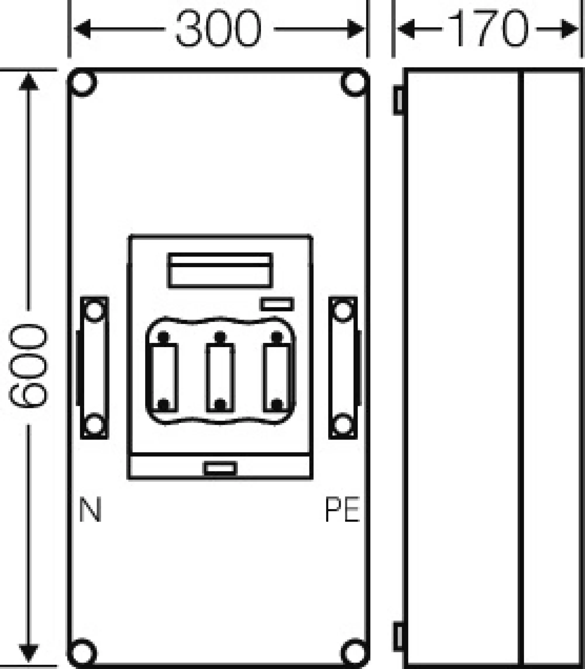Hensel 2000189 Mi-NH-Sicherungslasttrennschaltergehäuse , 1xNH 1, 3polig 250 A+PE+N Mi 5451 (img_002) Hensel 2000189 Mi-NH-Sicherungslasttrennschaltergehäuse , 1xNH 1, 3polig 250 A+PE+N Mi 5451 (img_002)