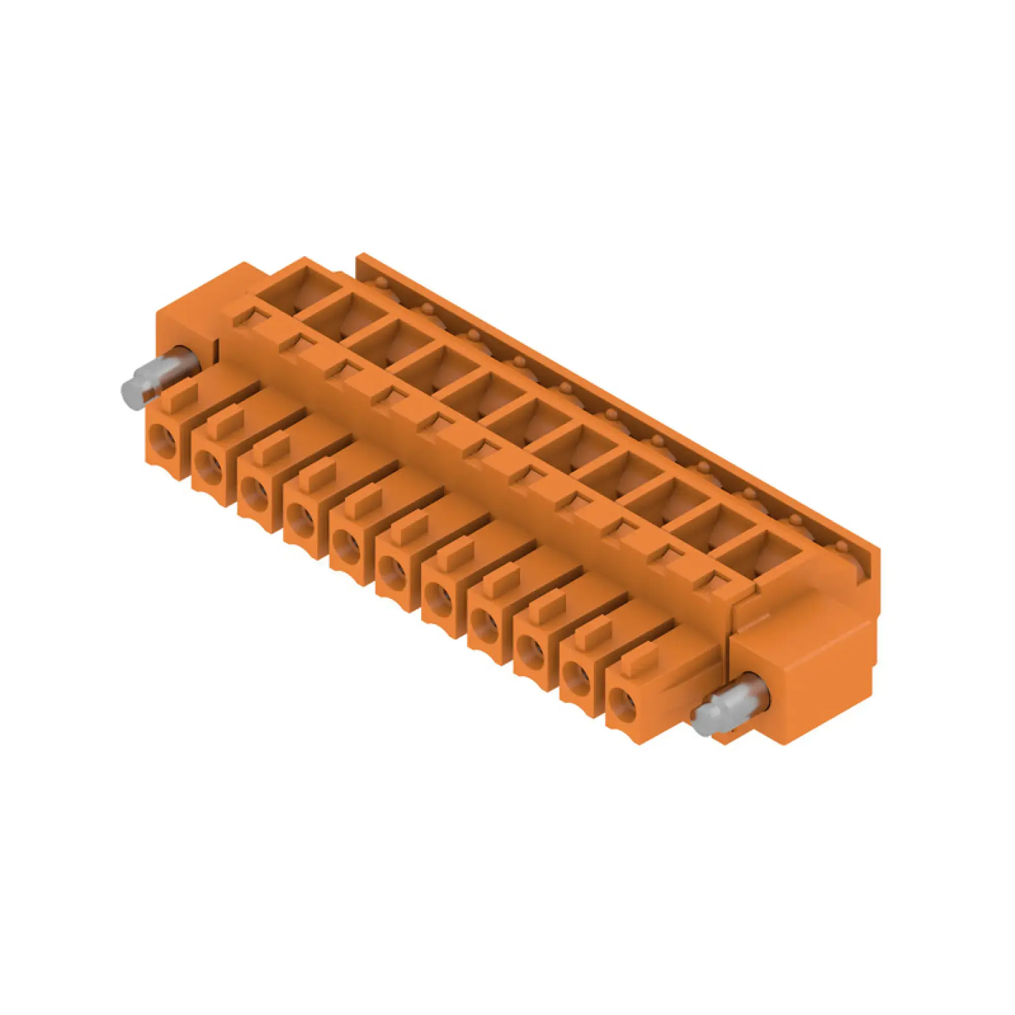 Weidmüller 1940070000 PCB connector (wire connection), 160 V, 17.5 A, Pitch in mm: 3.81, 1.5 mm², Number of poles: 11, Clamping yoke connection, Box (img_001)