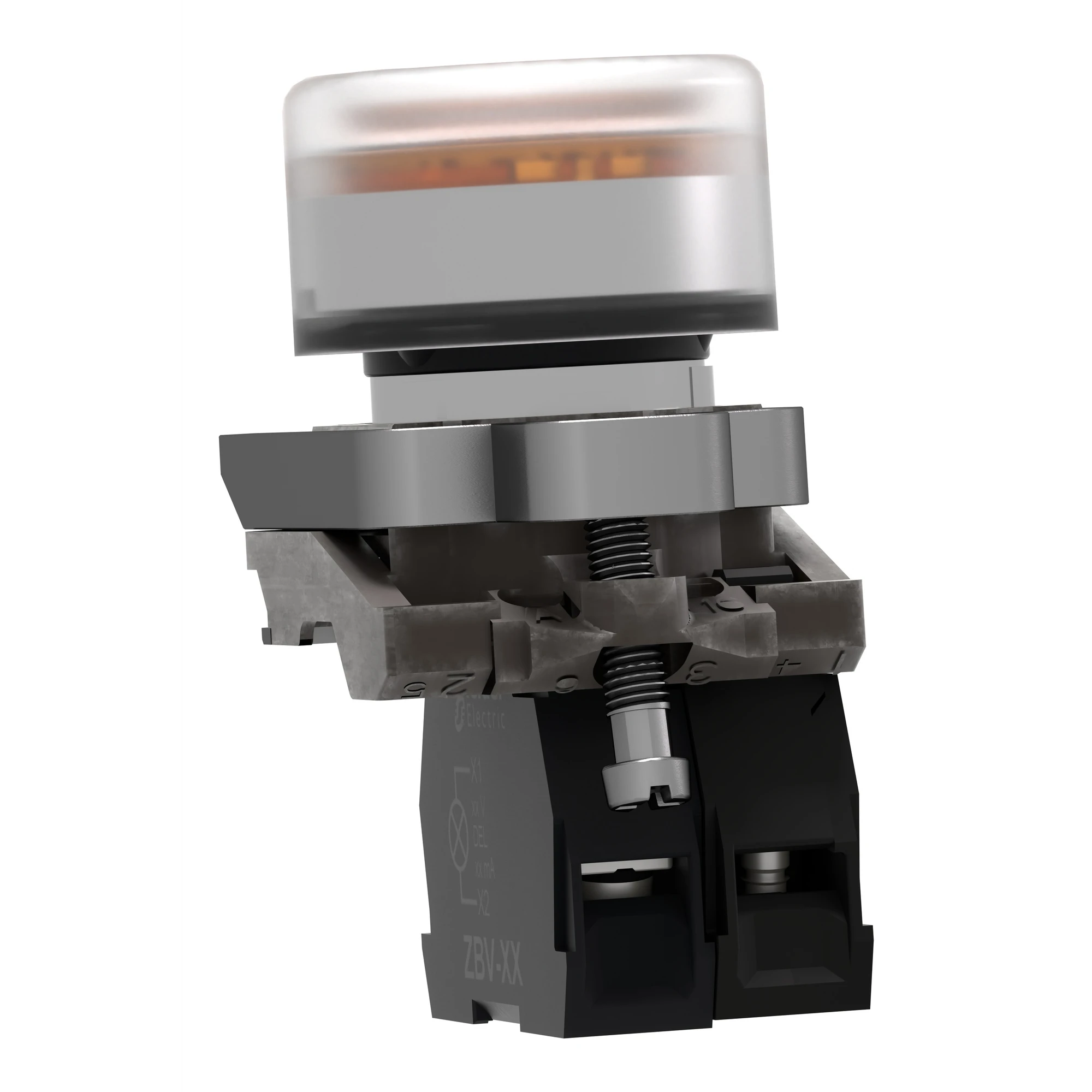 Schneider Electric XB4BP583B5EX Illuminated pushbutton, Harmony XB4, metal, 22mm, yellow, unlabelled, momentary, with protective cover, 1S, 24V ACDC, ATEX (img_005) Schneider Electric XB4BP583B5EX Illuminated pushbutton, Harmony XB4, metal, 22mm, yellow, unlabelled, momentary, with protective cover, 1S, 24V ACDC, ATEX (img_005)