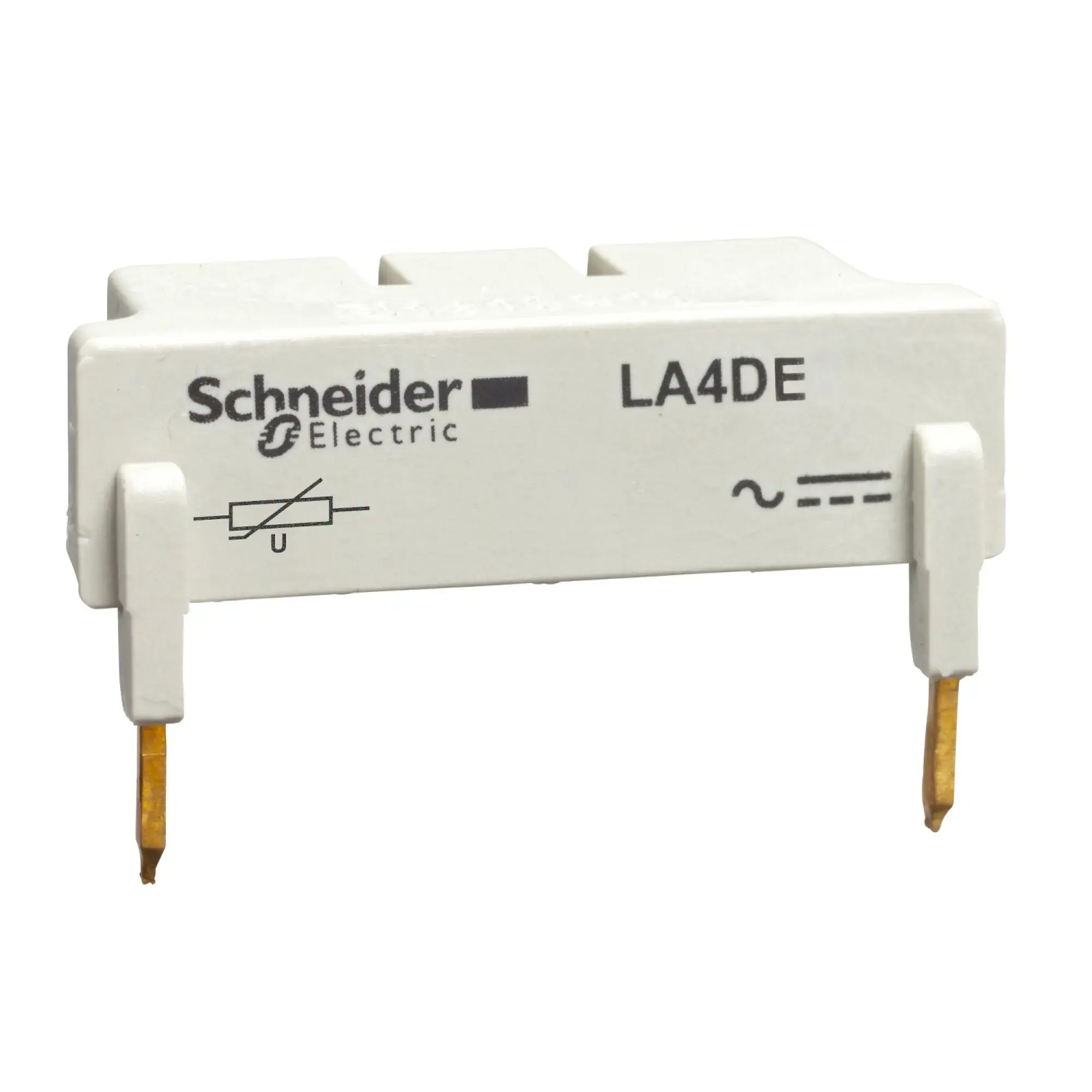 Schneider Electric LA4DE3U Wiring module, varistor, 110-250V DC, for LC1D40-80 (img_002)