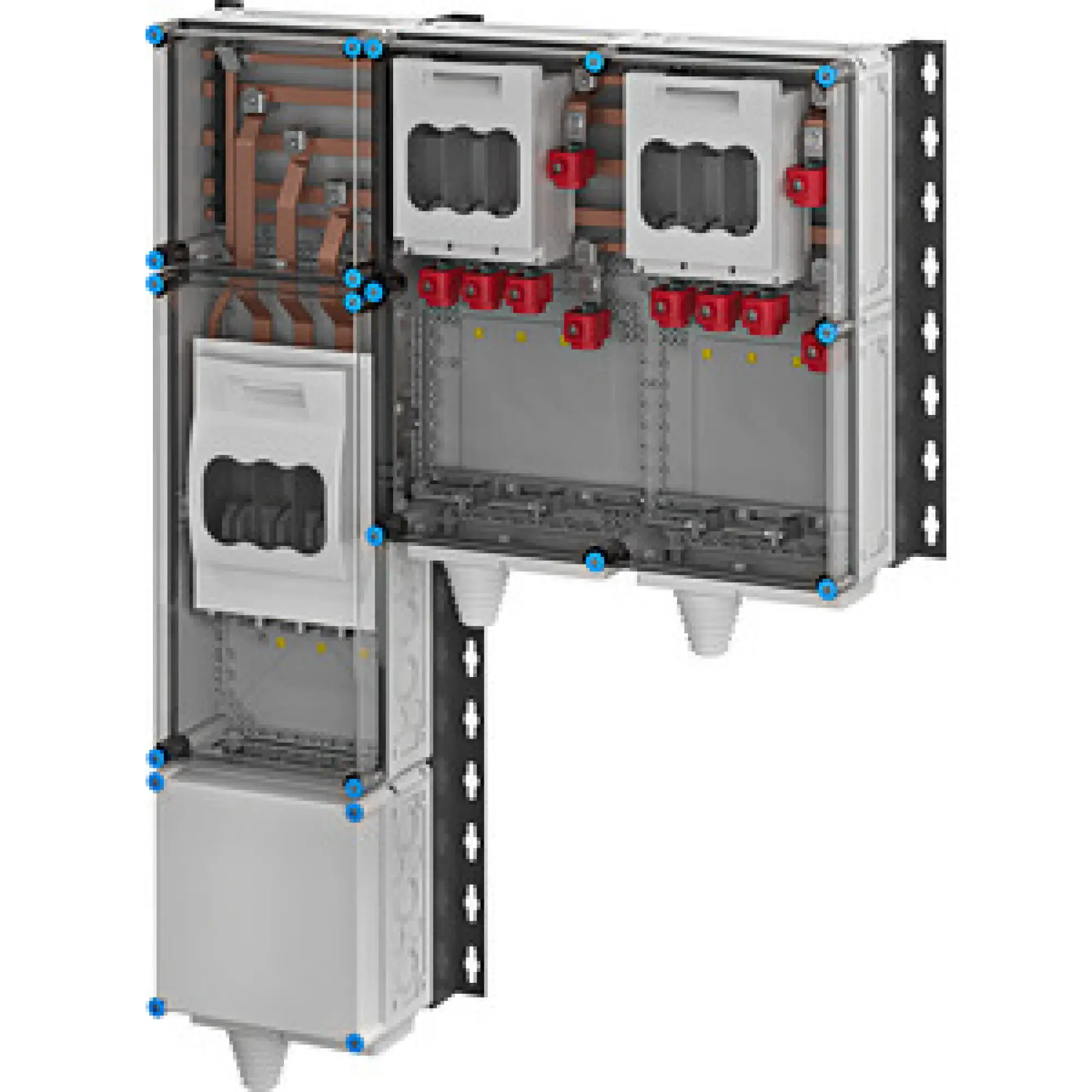 Hensel 20001587 PV-Wechselrichter-Sammler, 220kVA, 3-phasige Wechselrichter Mi PV 7348 (img_001) Hensel 20001587 PV-Wechselrichter-Sammler, 220kVA, 3-phasige Wechselrichter Mi PV 7348 (img_001)
