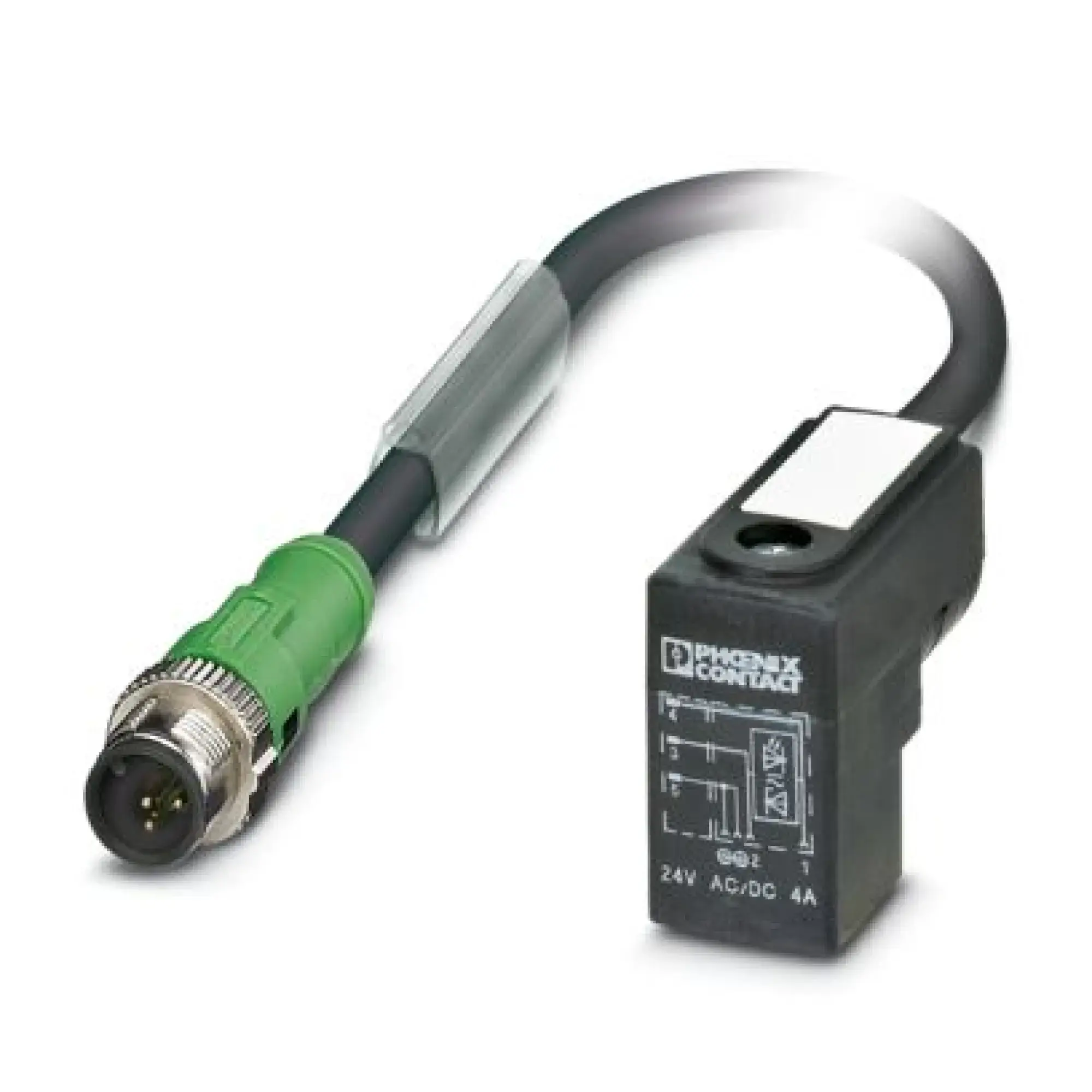Phoenix Contact 1435593 Sensor/actuator cable SAC-3P-MS/ 0,6-PUR/CI-1L-Z SCO (img_001)