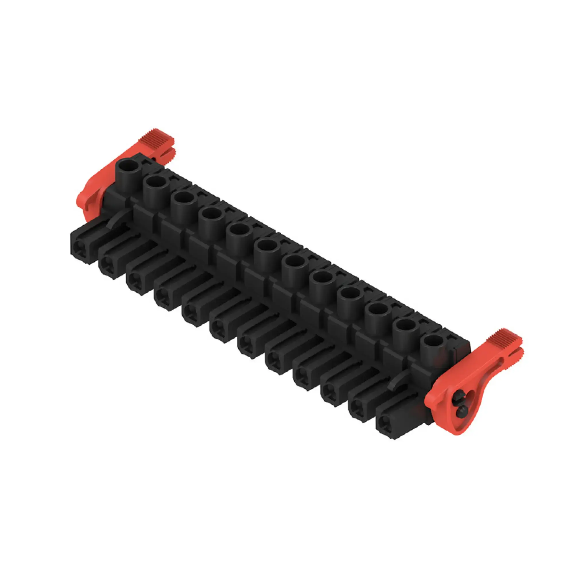 Weidmüller 1165020000 PCB connector (wire connection), 500 V, 29 A, Pitch in mm: 7.62, 4 mm², Number of poles: 12, Clamping yoke connection, Box (img_001)