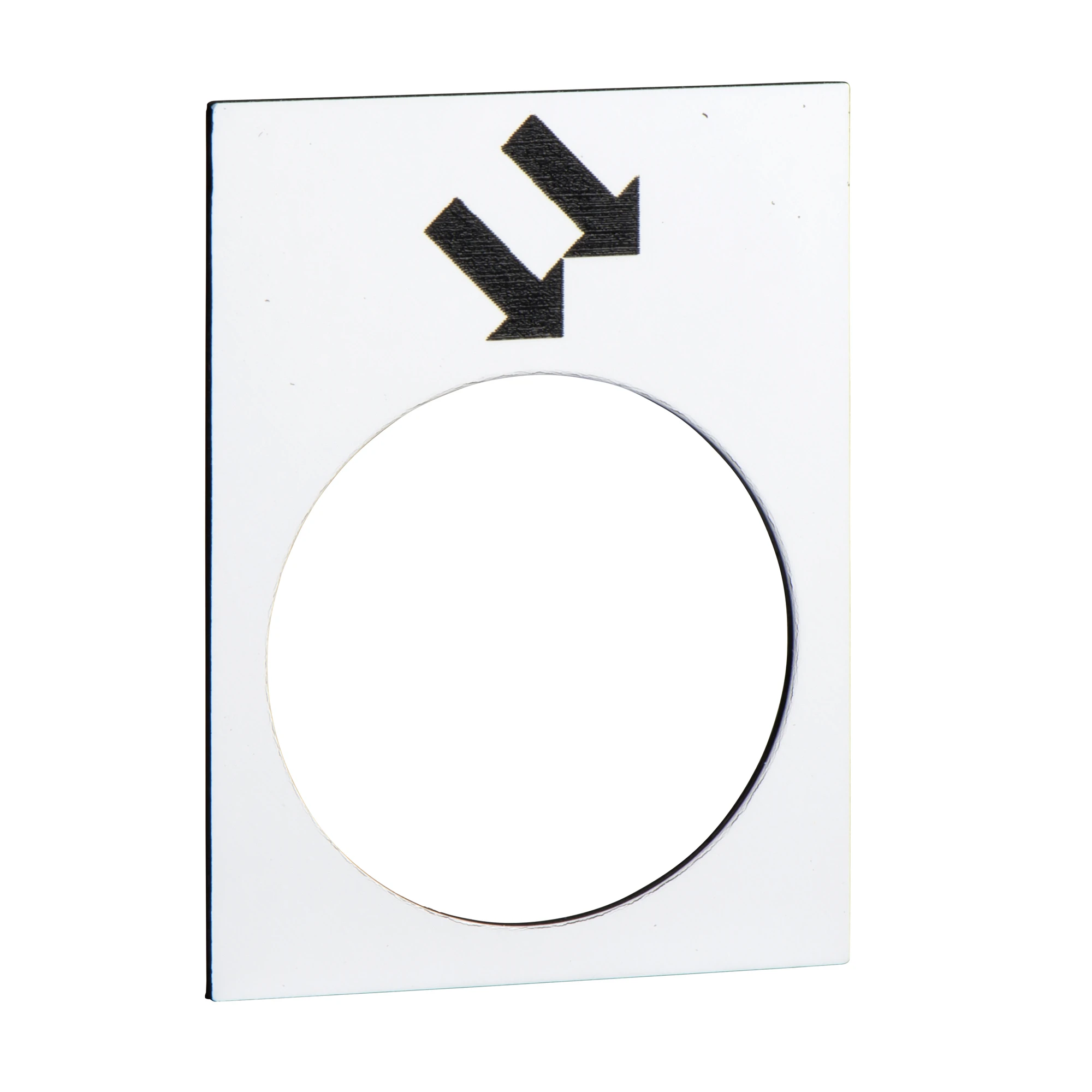 Schneider Electric ZB2BY4914 Identification plate, 30x40mm, white, forward, fast (img_001) Schneider Electric ZB2BY4914 Identification plate, 30x40mm, white, forward, fast (img_001)