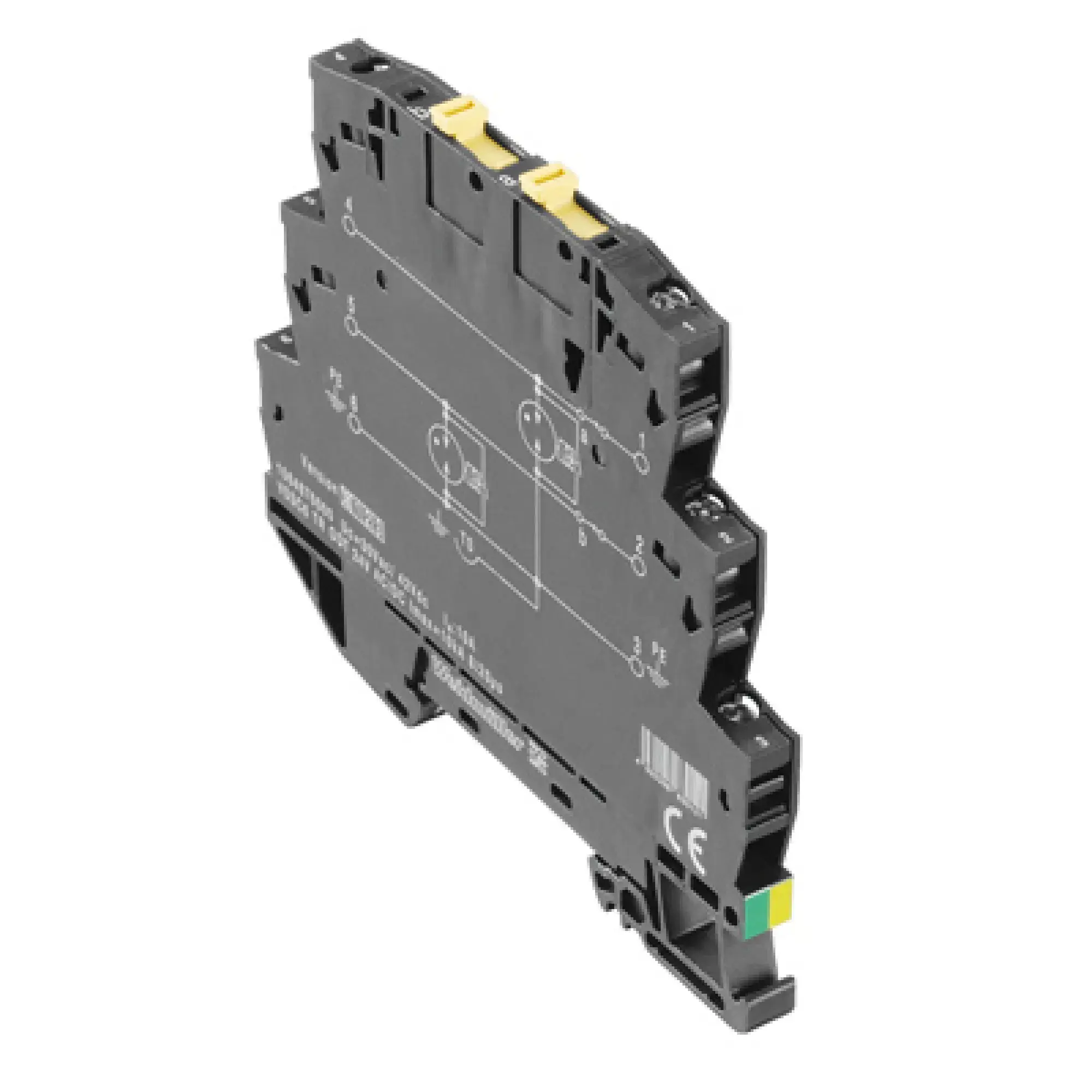Weidmüller 1064870000 Surge voltage arrester (data networks/MCR-technology), Surge protection for measurement and control, binary, Number of signals: 1, AC/DC, 24 V, 34 V, (img_001)