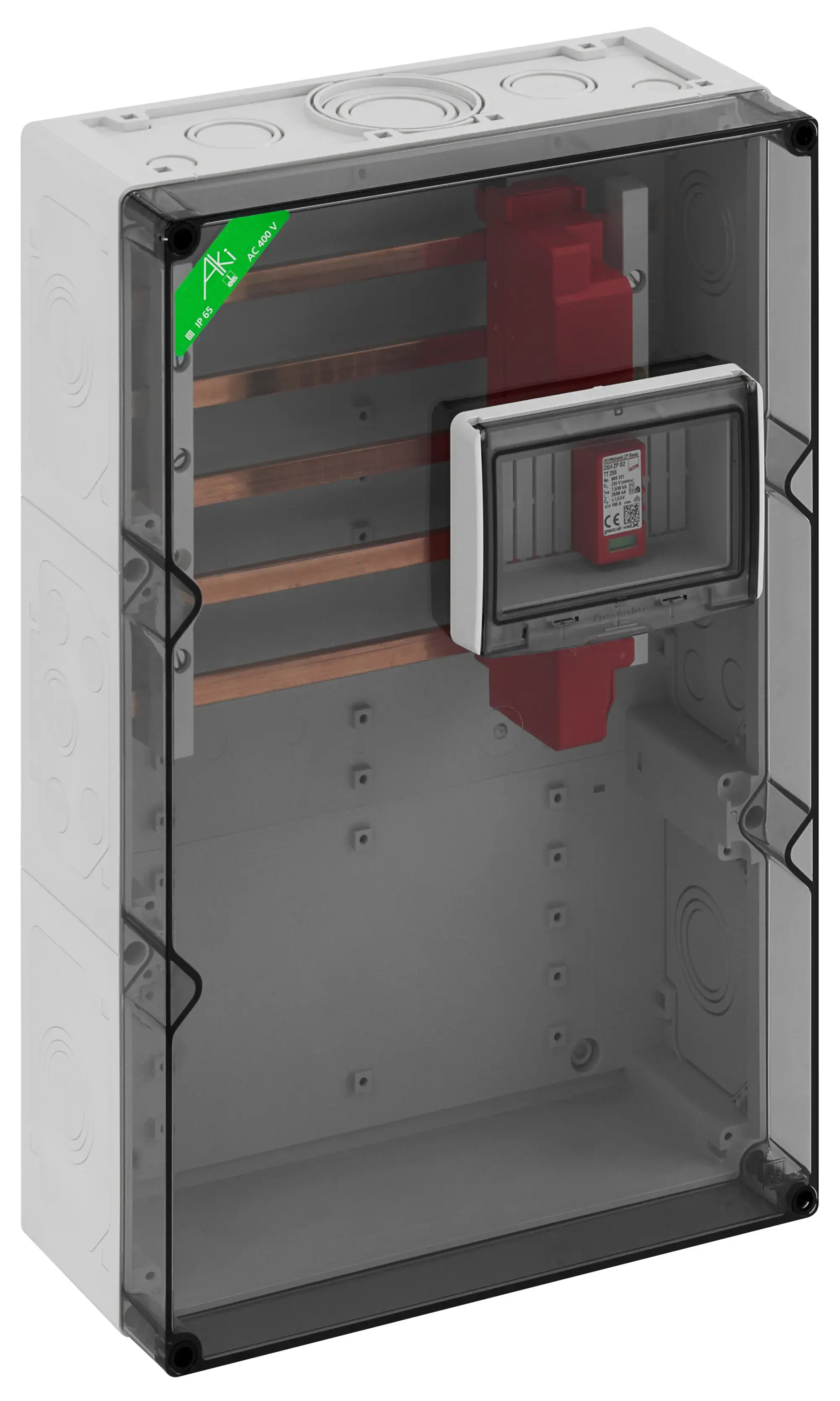 Spelsberg 76735201 Lightning protection enclosure, transparent, Type of protection IP65, Impact strength IK07, Protection class II, Rated voltage 400V AC, Halogen free (img_001) Spelsberg 76735201 Lightning protection enclosure, transparent, Type of protection IP65, Impact strength IK07, Protection class II, Rated voltage 400V AC, Halogen free (img_001)