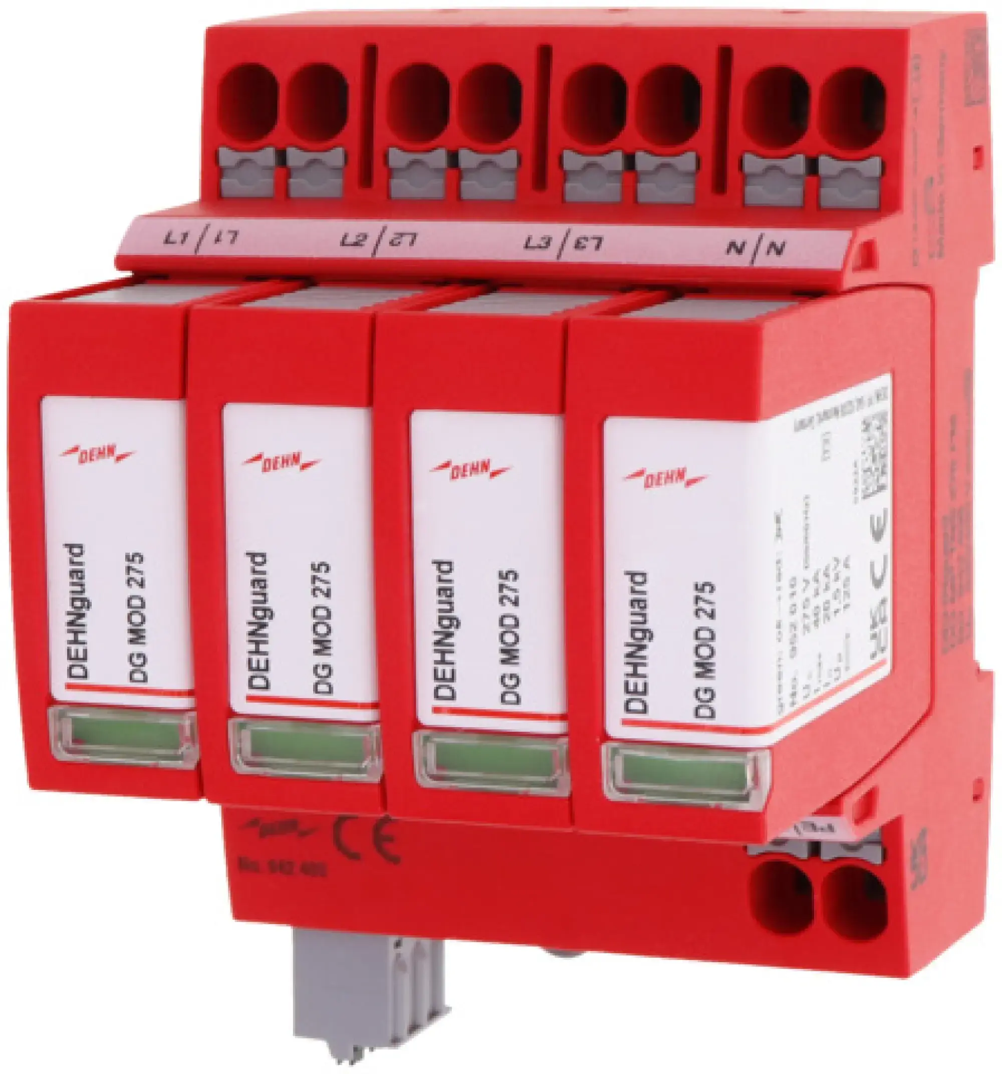 Dehn 942405 Surge arrester type 2+3 DEHNguard MP FM 4-pole Uc 275V for TN-S systems (img_001)