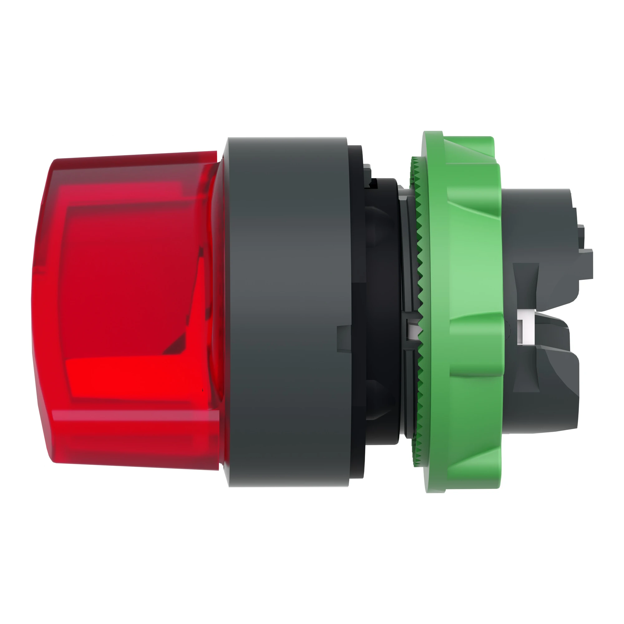 Schneider Electric ZB5AK1243 Illuminated selector switch, front element, Harmony XB5, plastic, 22mm red, for universal LED, 2 positions, latching (img_007)