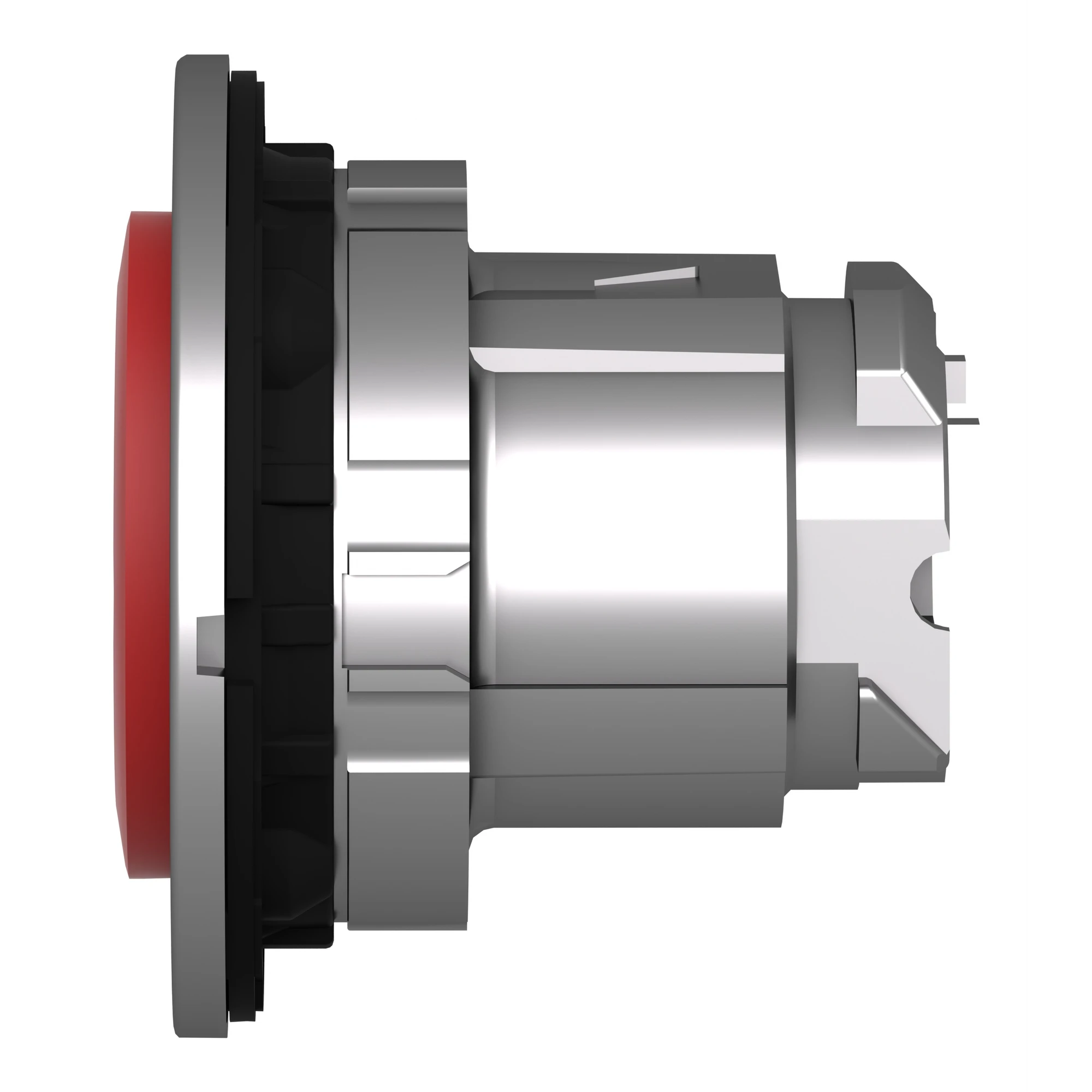 Schneider Electric ZB4FL433 Pushbutton, front element, Harmony XB4F, metal, 30mm, red, projecting, labeled STOP, momentary (img_006)