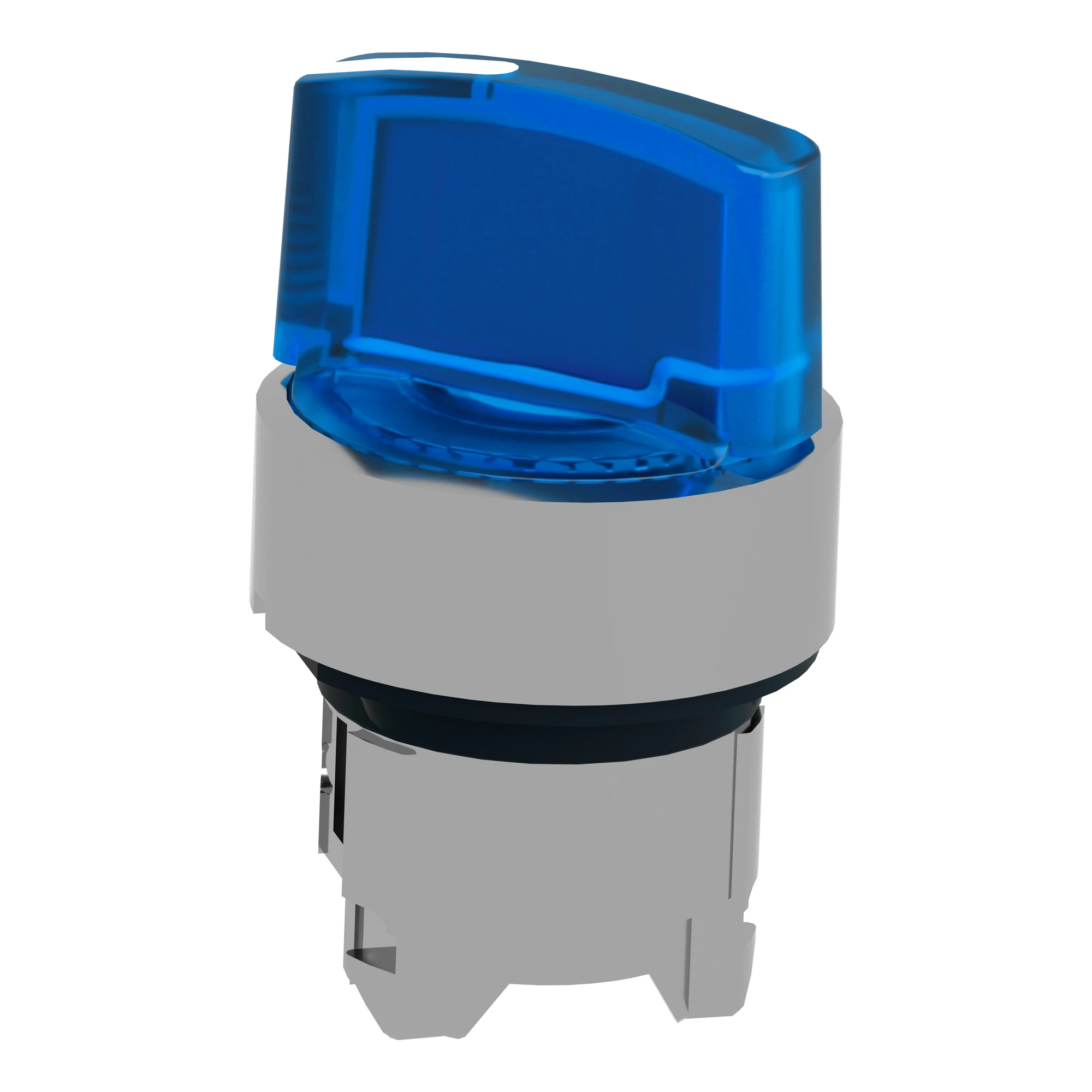 Schneider Electric ZB4BK1263 Illuminated selector switch, front element, Harmony XB4, metal, 22mm, blue, for universal LED, 2 positions, latching (img_005) Schneider Electric ZB4BK1263 Illuminated selector switch, front element, Harmony XB4, metal, 22mm, blue, for universal LED, 2 positions, latching (img_005)