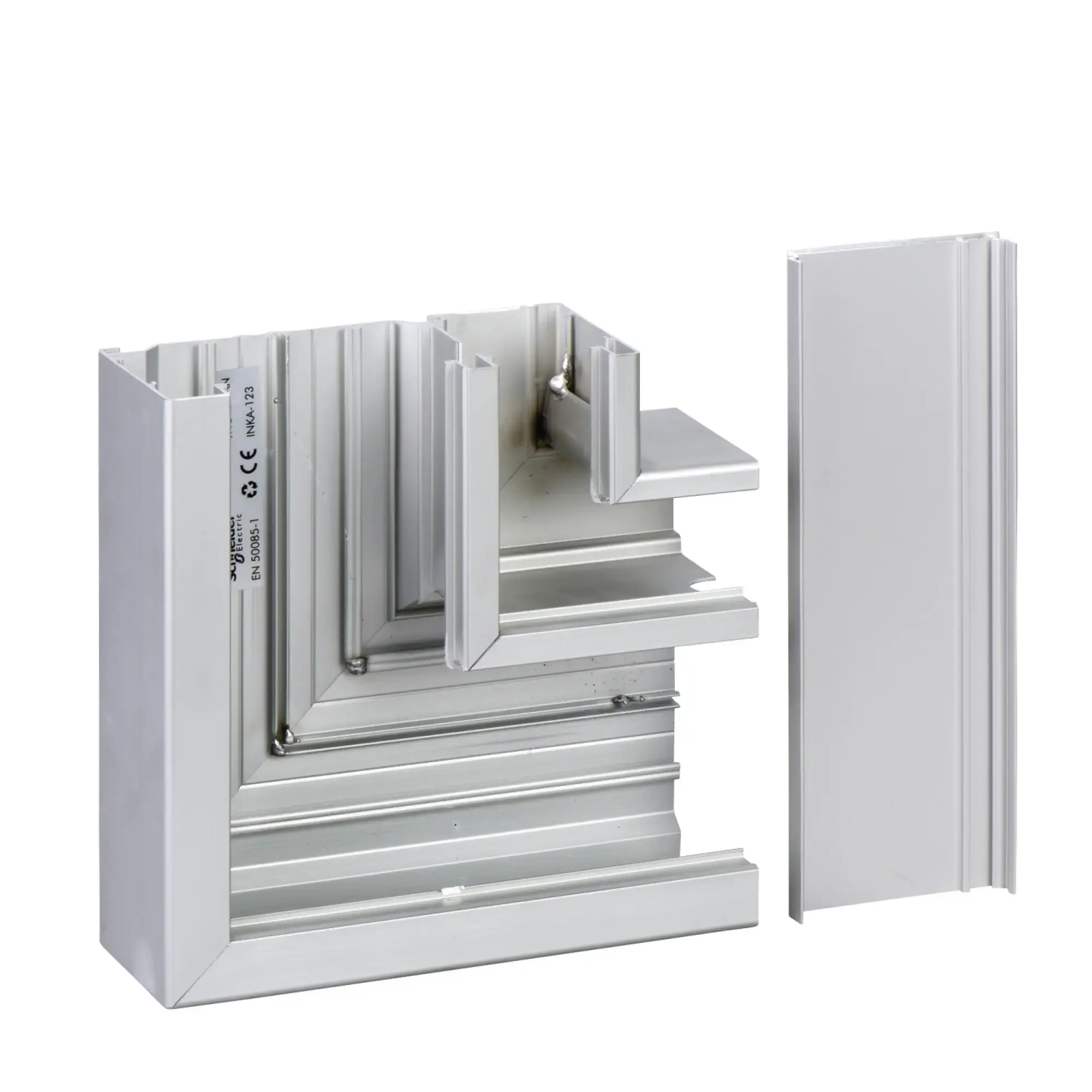 Schneider Electric 5510230 INKA 161-2/72 90 Degree Angle with Bottom Cover Alu anodized Type:INKA LSN 161-2/72 AN (img_002)