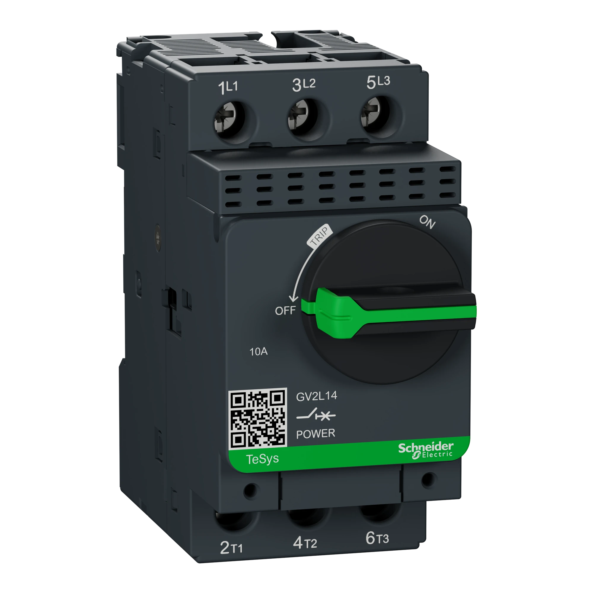 Schneider Electric GV2L14 Motor protection switch, 3p, 10A, magnetic trip, rotary drive (img_001) Schneider Electric GV2L14 Motor protection switch, 3p, 10A, magnetic trip, rotary drive (img_001)