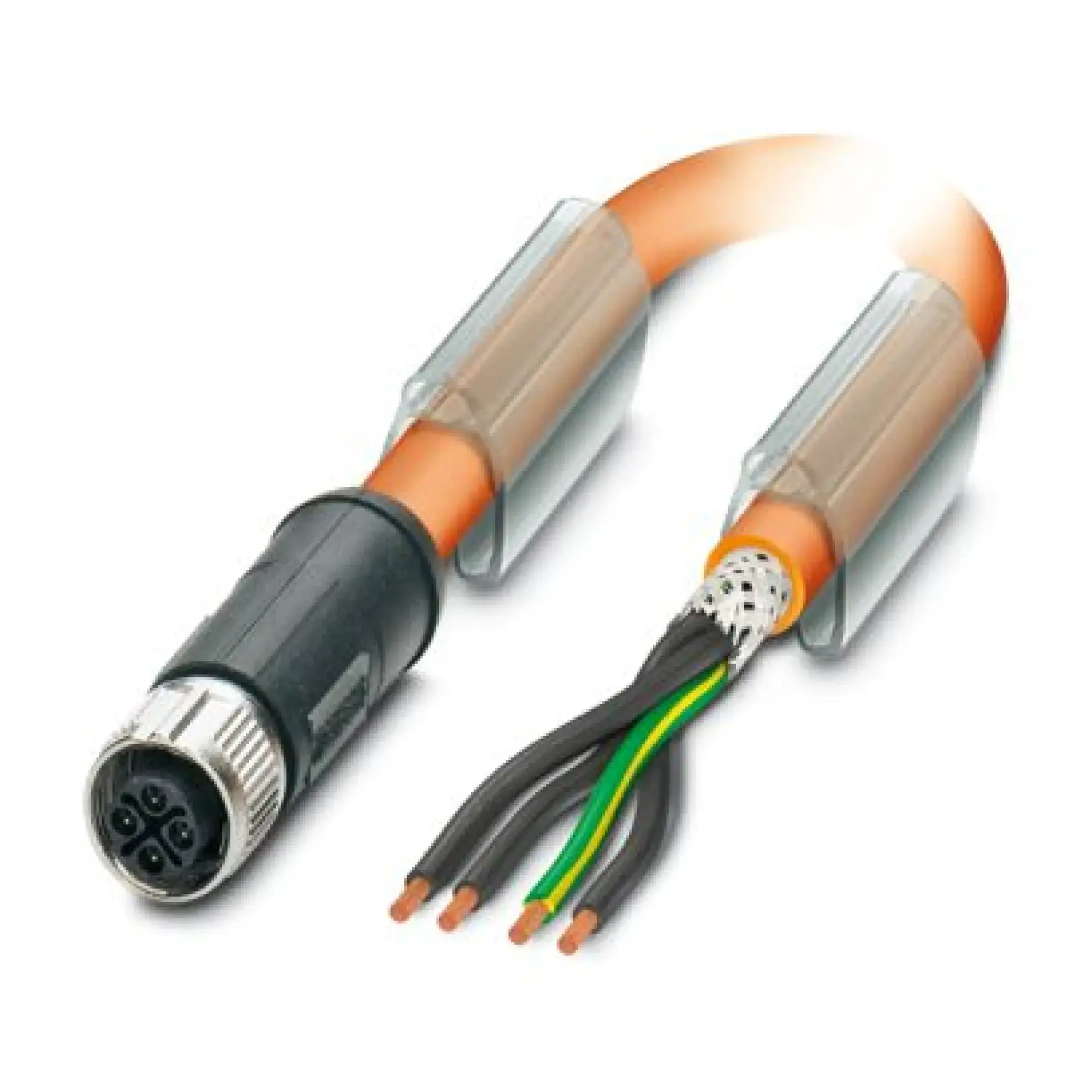 Phoenix Contact 1424097 Power cable SAC-4P- 3,0-PUR/M12FSS PE SH (img_001)