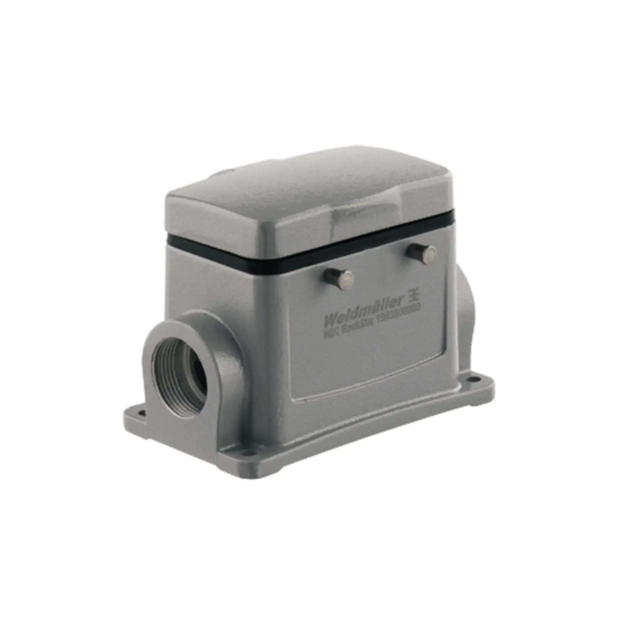 Weidmüller 1903910000 Housing (industry plug-in connectors), Base housing, Side-locking clamp on upper side, Size: 7, IP65 (in plugged condition) (img_001)