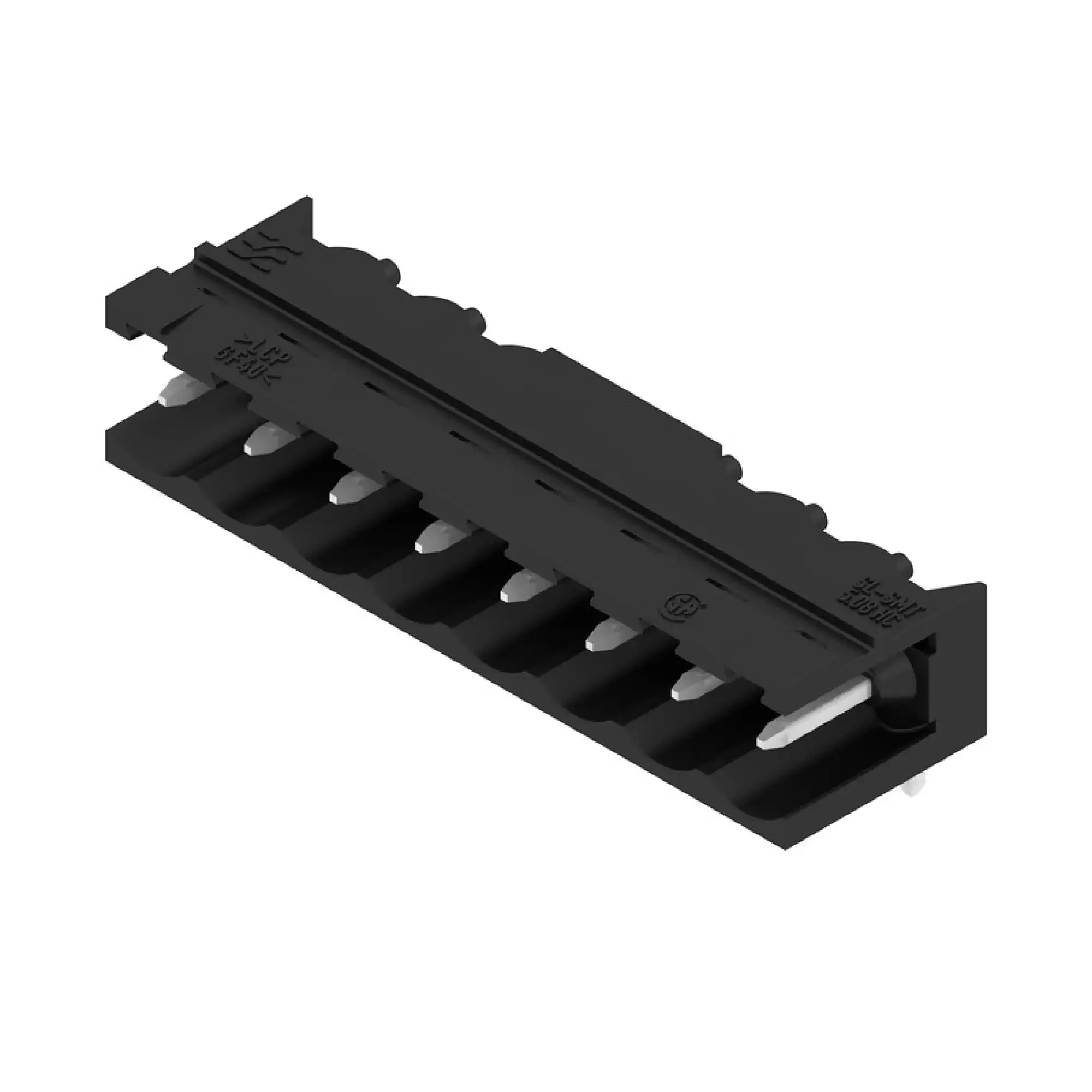 Weidmüller 1780010000 PCB connector (board connection), 320 V, 27.5 A, Pitch in mm: 5.08, Number of poles: 8, THT/THR solder connection, Box (img_001) Weidmüller 1780010000 PCB connector (board connection), 320 V, 27.5 A, Pitch in mm: 5.08, Number of poles: 8, THT/THR solder connection, Box (img_001)