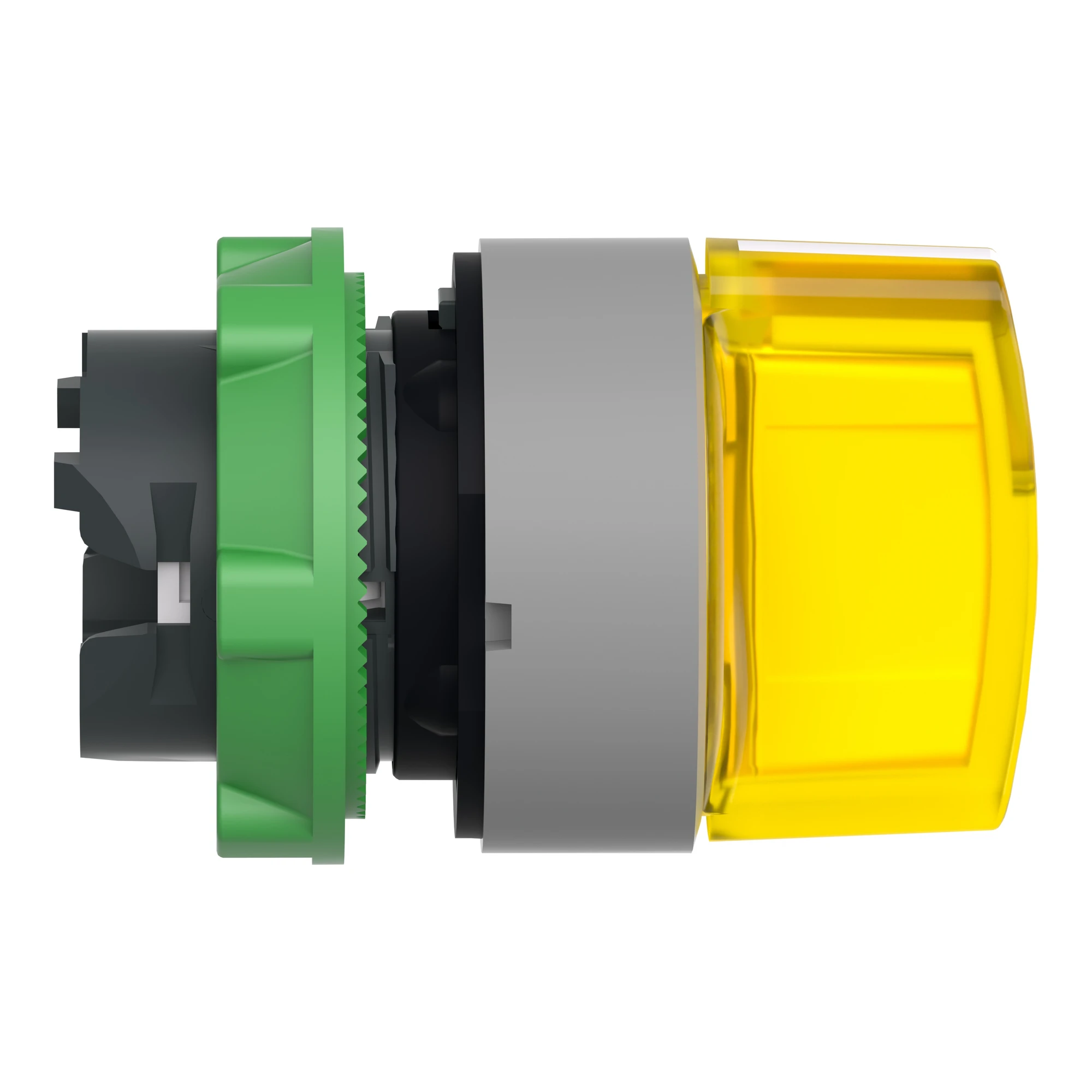 Schneider Electric ZB5AK1583C0 Illuminated Selector Switch, Front Element, Harmony XB5, Plastic, 22mm, Yellow, for Universal LED, 3 Positions, Center Detent (img_005)