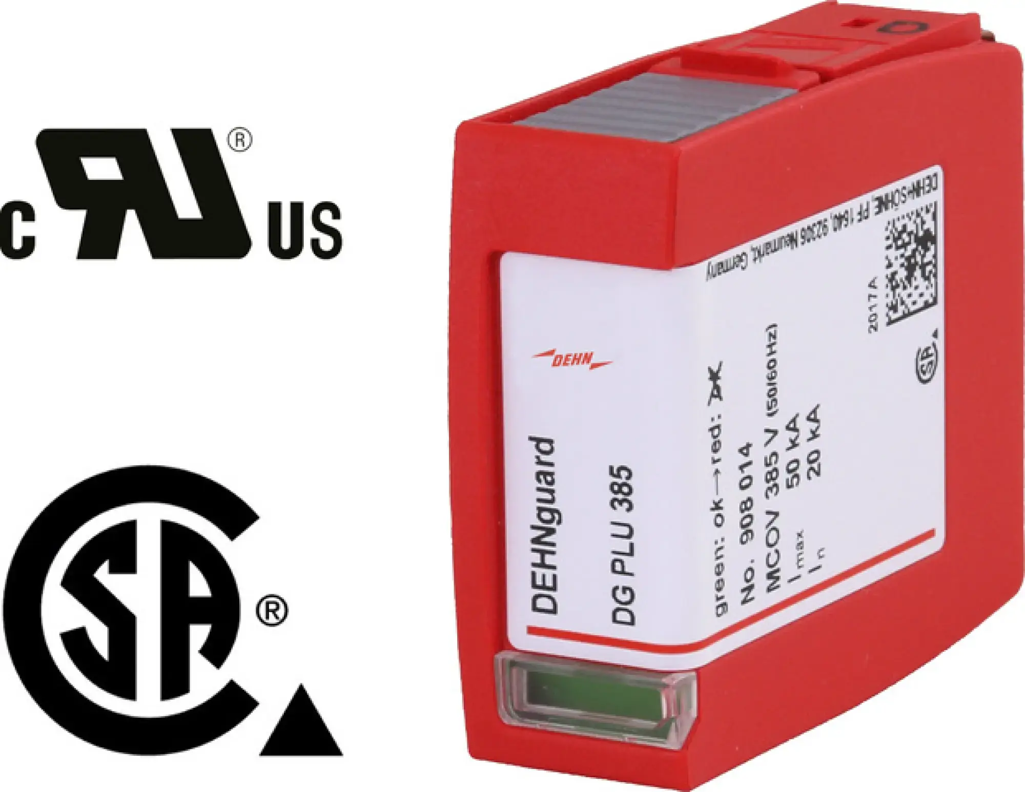 Dehn 908014 Surge arrester type 2 varistor protection module for DEHNguard M and S (img_001)