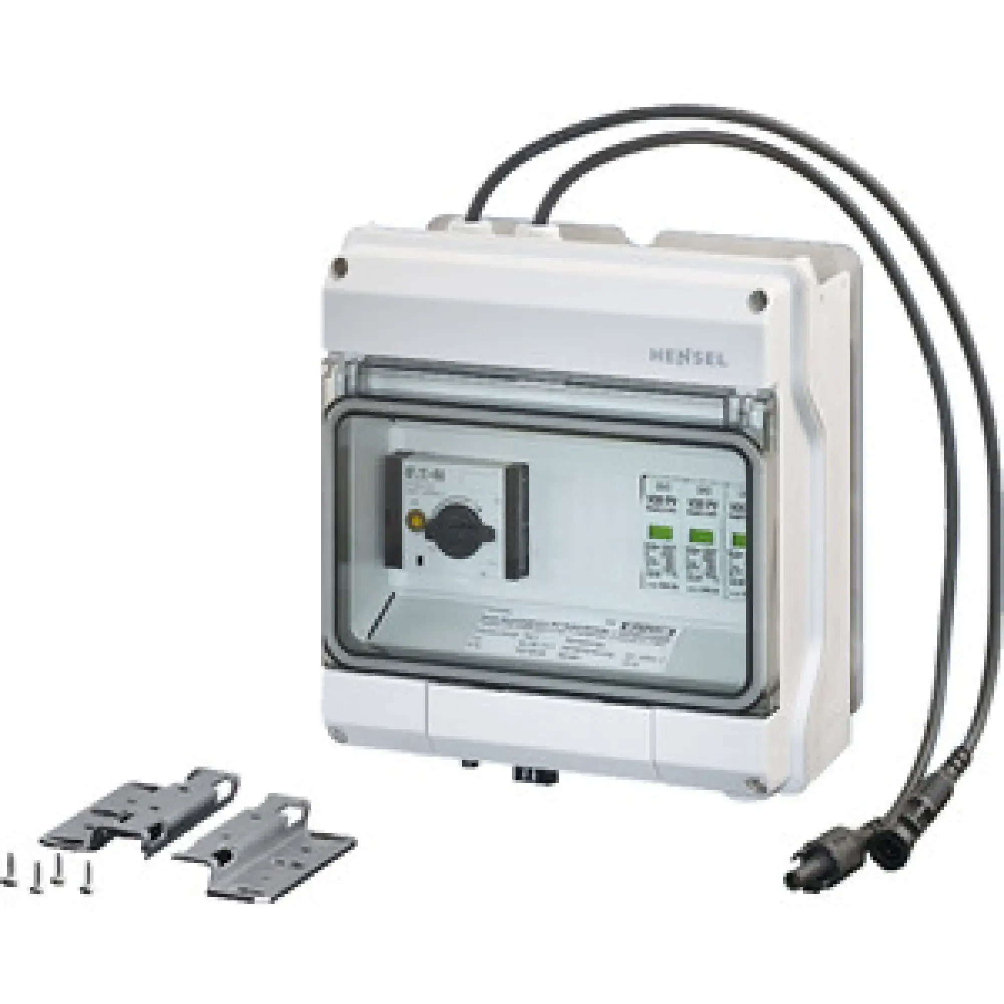 Hensel 61001083 PV-Generatoranschlusskasten, mit ÜSE, 1xPV-Strang auf 1xWR-Eing. KV PV 2411 (img_001) Hensel 61001083 PV-Generatoranschlusskasten, mit ÜSE, 1xPV-Strang auf 1xWR-Eing. KV PV 2411 (img_001)