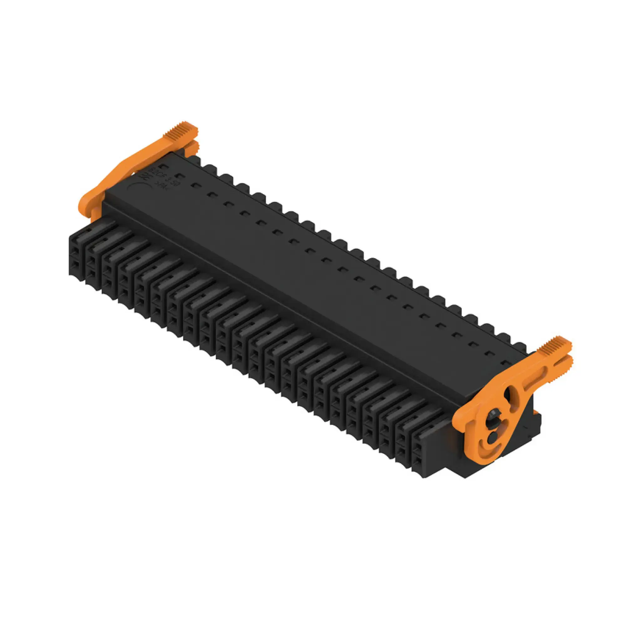 Weidmüller 2558700000 PCB connector (wire connection), 160 V, 13.4 A, Pitch in mm: 3.50, 1.5 mm², Number of poles: 44, PUSH IN with actuator, Box (img_001)