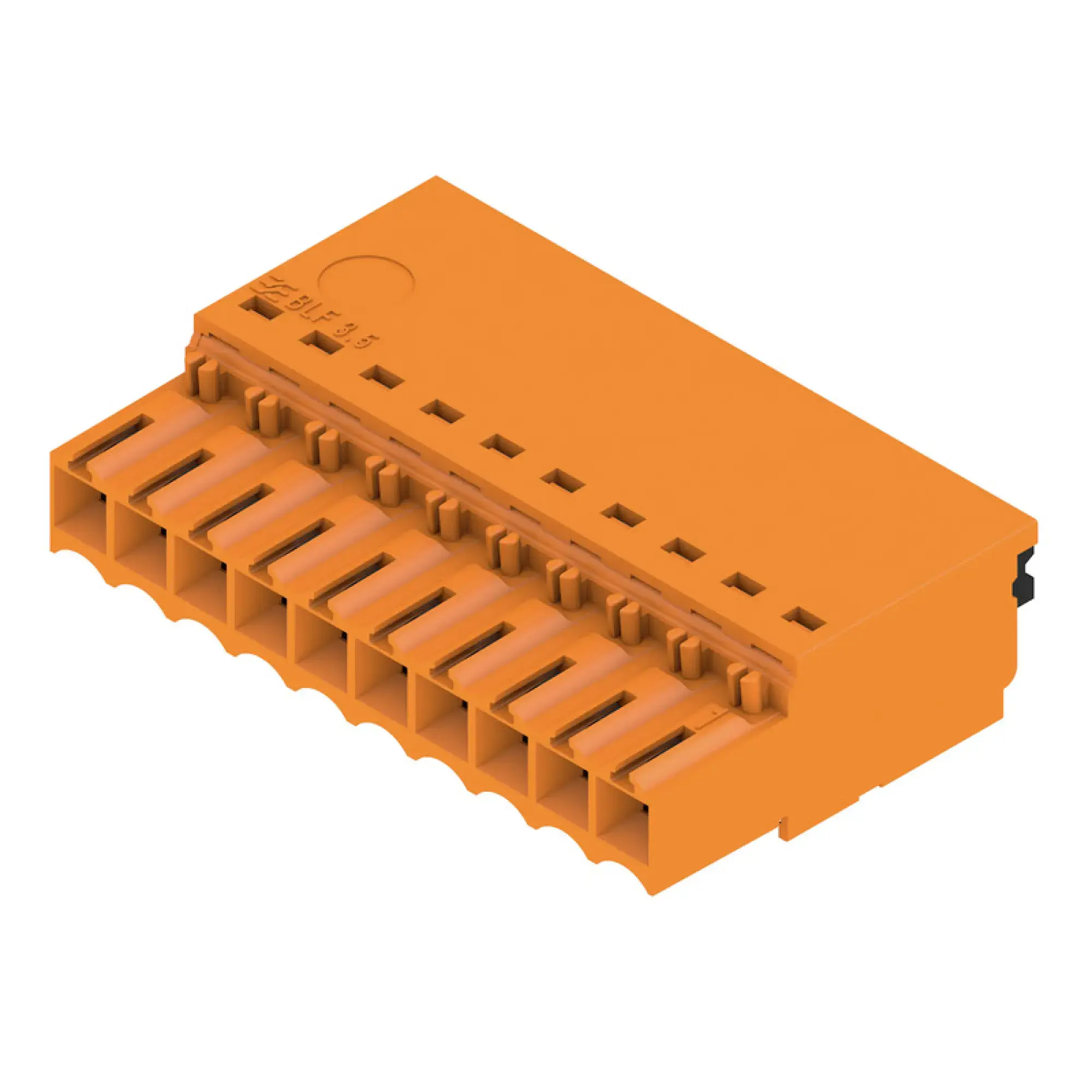 Weidmüller 2459130000 PCB connector (wire connection), 160 V, 17.5 A, Pitch in mm: 3.50, 1.5 mm², Number of poles: 10, PUSH IN with actuator, Box (img_001)