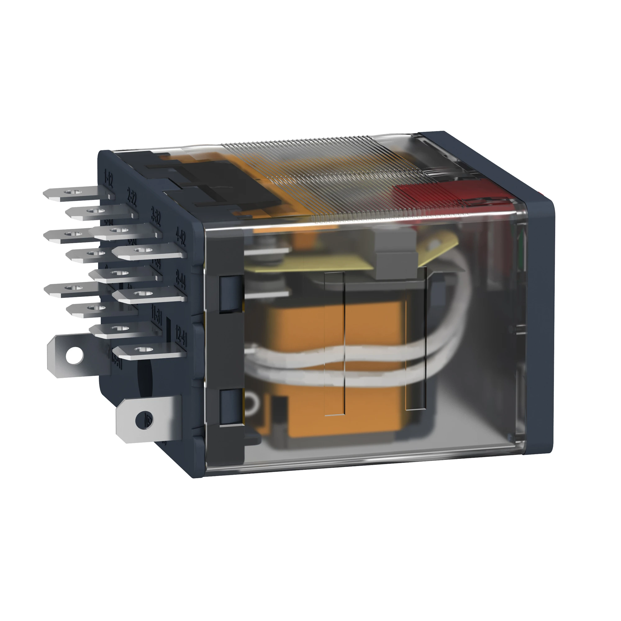 Schneider Electric RPM41F7 Power Relay RPM, 4 W, 15 A, 120VAC, without LED, with test button (img_002) Schneider Electric RPM41F7 Power Relay RPM, 4 W, 15 A, 120VAC, without LED, with test button (img_002)