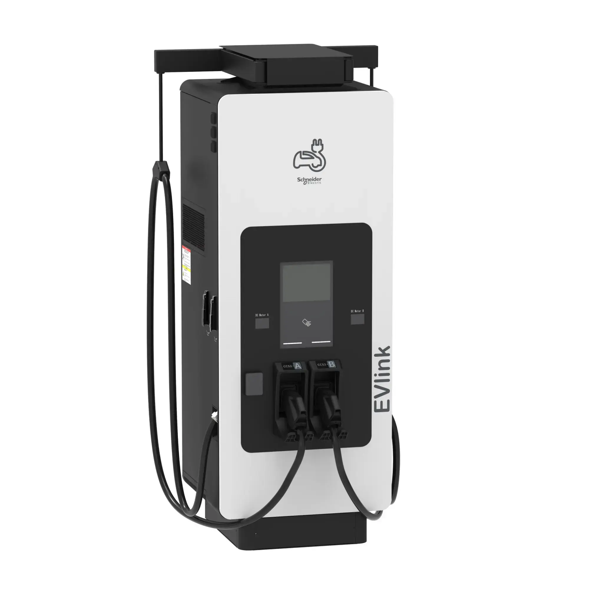Schneider Electric EVD1S180TBBCC-G DC Ladestation 180kW, 2xCCS2 3,6m, 4G, ISO15118, IK10, IP55, C4, Display, MessEV, Bezahlterminal (img_002)