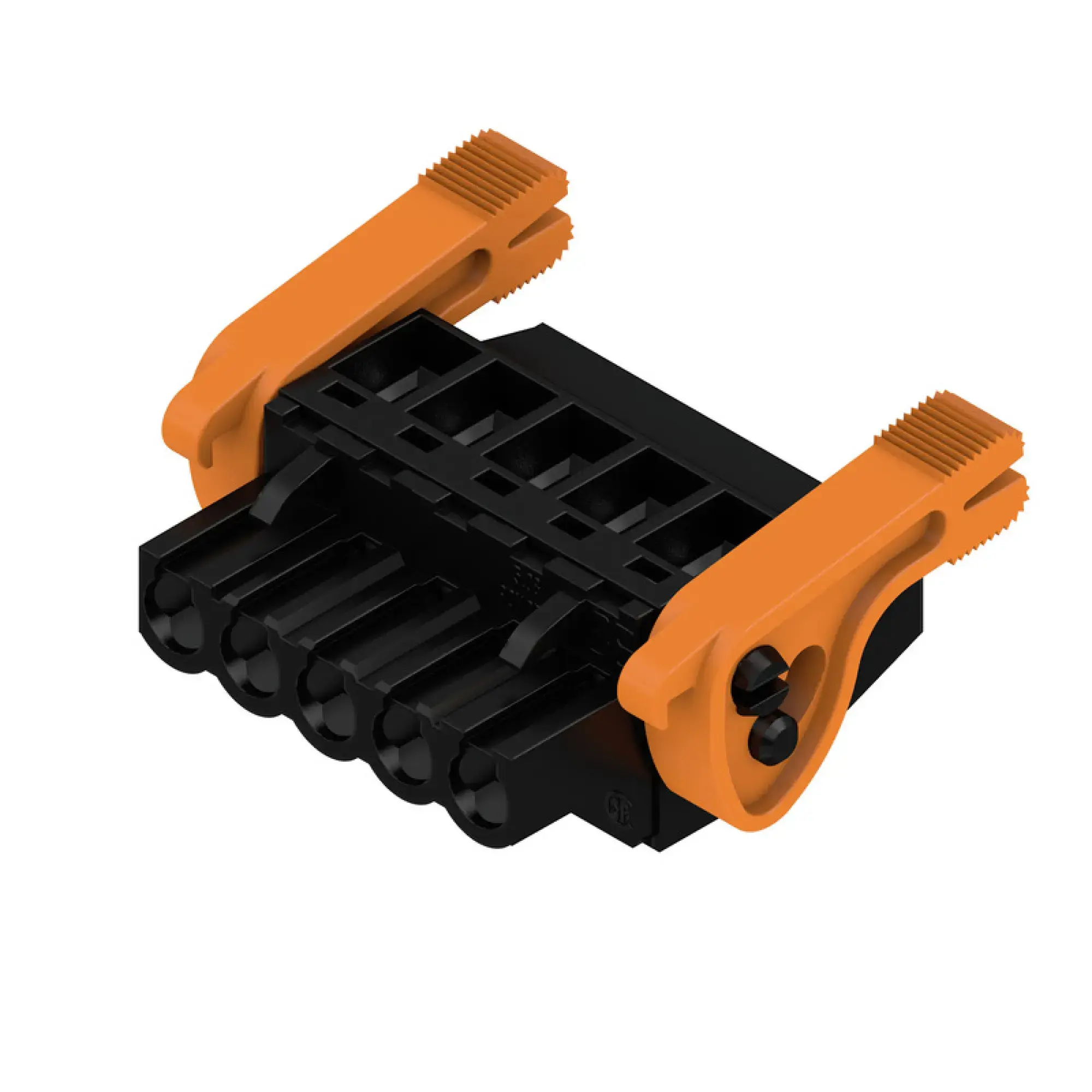 Weidmüller 1087050000 PCB connector (wire connection), 320 V, 23 A, Pitch in mm: 5.08, 4 mm², Number of poles: 5, Clamping yoke connection, Box (img_001)