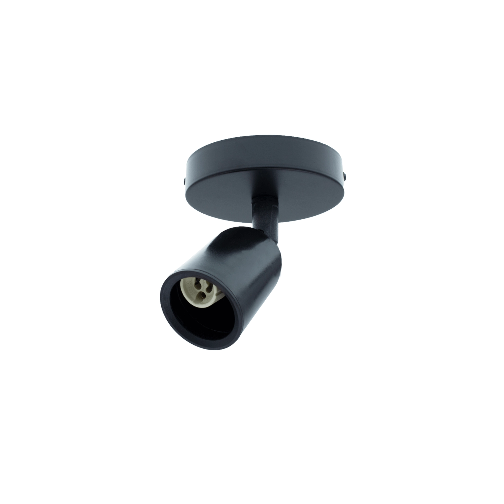 WSU Lights LED 1x GU10 Ceiling light Saloka black - 120x150mm - IP22 WSU Lights LED 1x GU10 Ceiling light Saloka black - 120x150mm - IP22