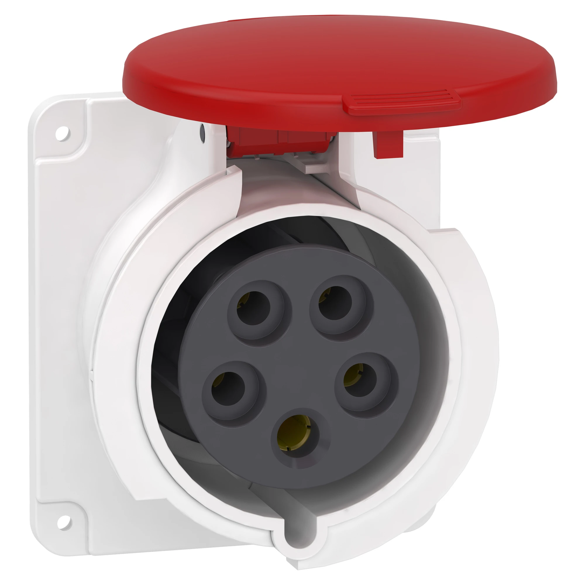Schneider Electric PKY32G435 CEE Surface-mounted socket with IDC terminals, 32A, 3p+N+E, 380-415 V AC (img_001) Schneider Electric PKY32G435 CEE Surface-mounted socket with IDC terminals, 32A, 3p+N+E, 380-415 V AC (img_001)