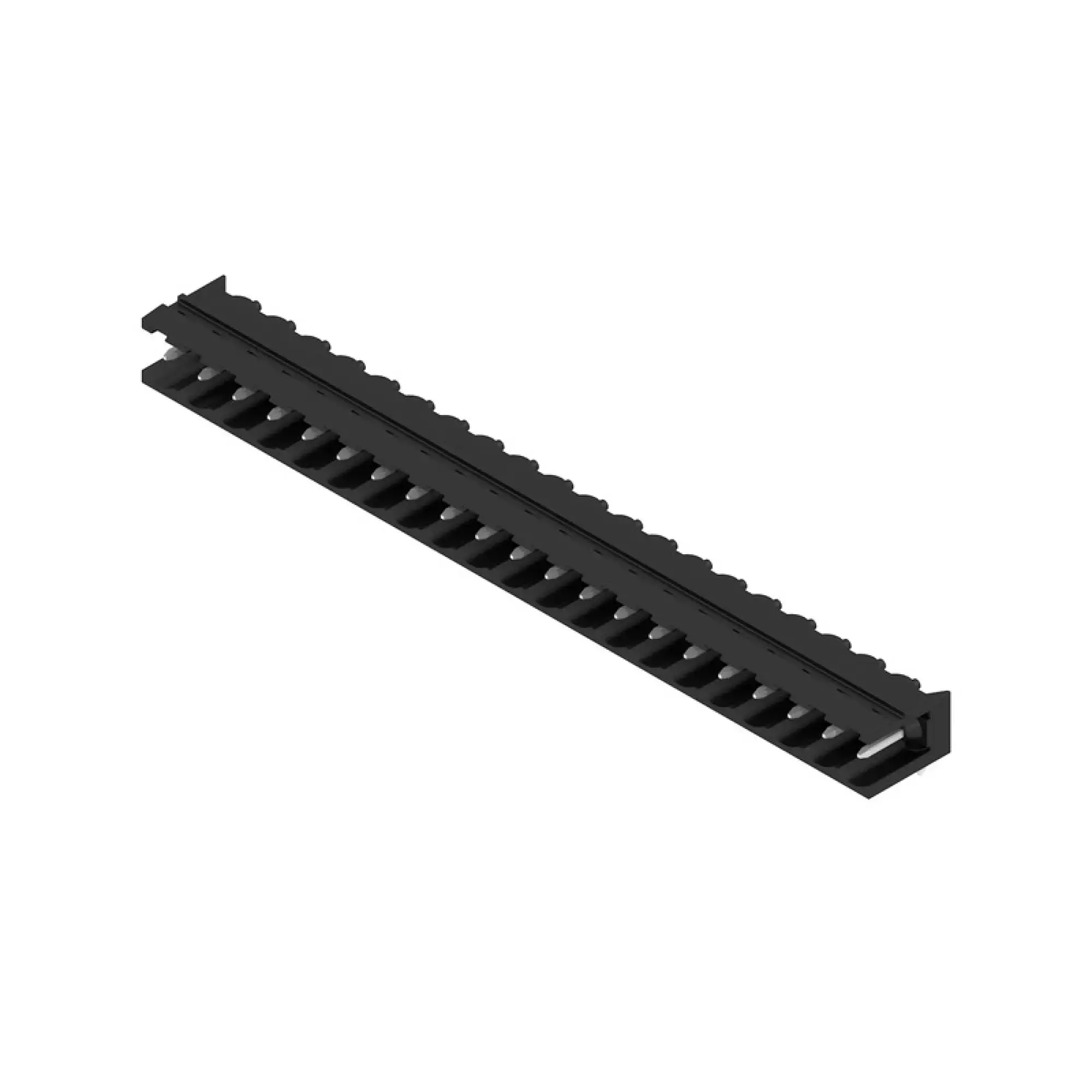 Weidmüller 1155280000 PCB connector (board connection), 320 V, 24 A, Pitch in mm: 5.08, Number of poles: 21, THT solder connection, Box (img_001)