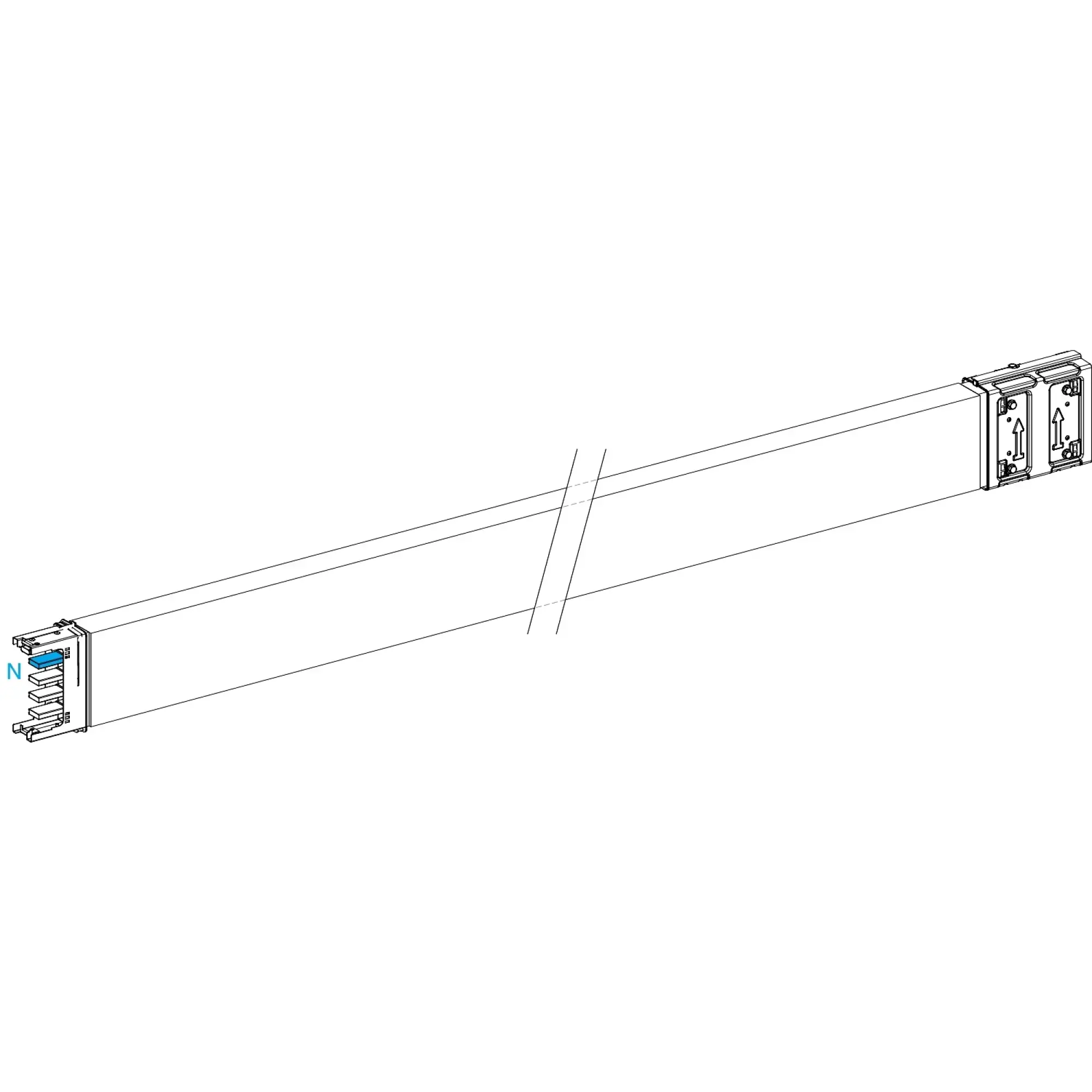 Schneider Electric KSA250ET450 KSA straight element, 250A, length 5m, transport (img_002)