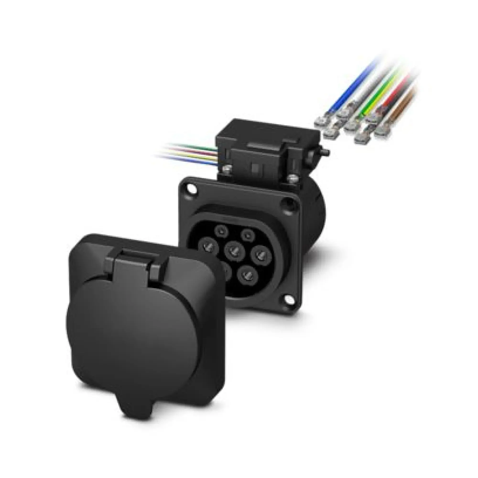 Phoenix Contact 1582122 Infrastructure charging socket EV-T2M3SO12-4P-B-SET-C1L1 (img_001) Phoenix Contact 1582122 Infrastructure charging socket EV-T2M3SO12-4P-B-SET-C1L1 (img_001)