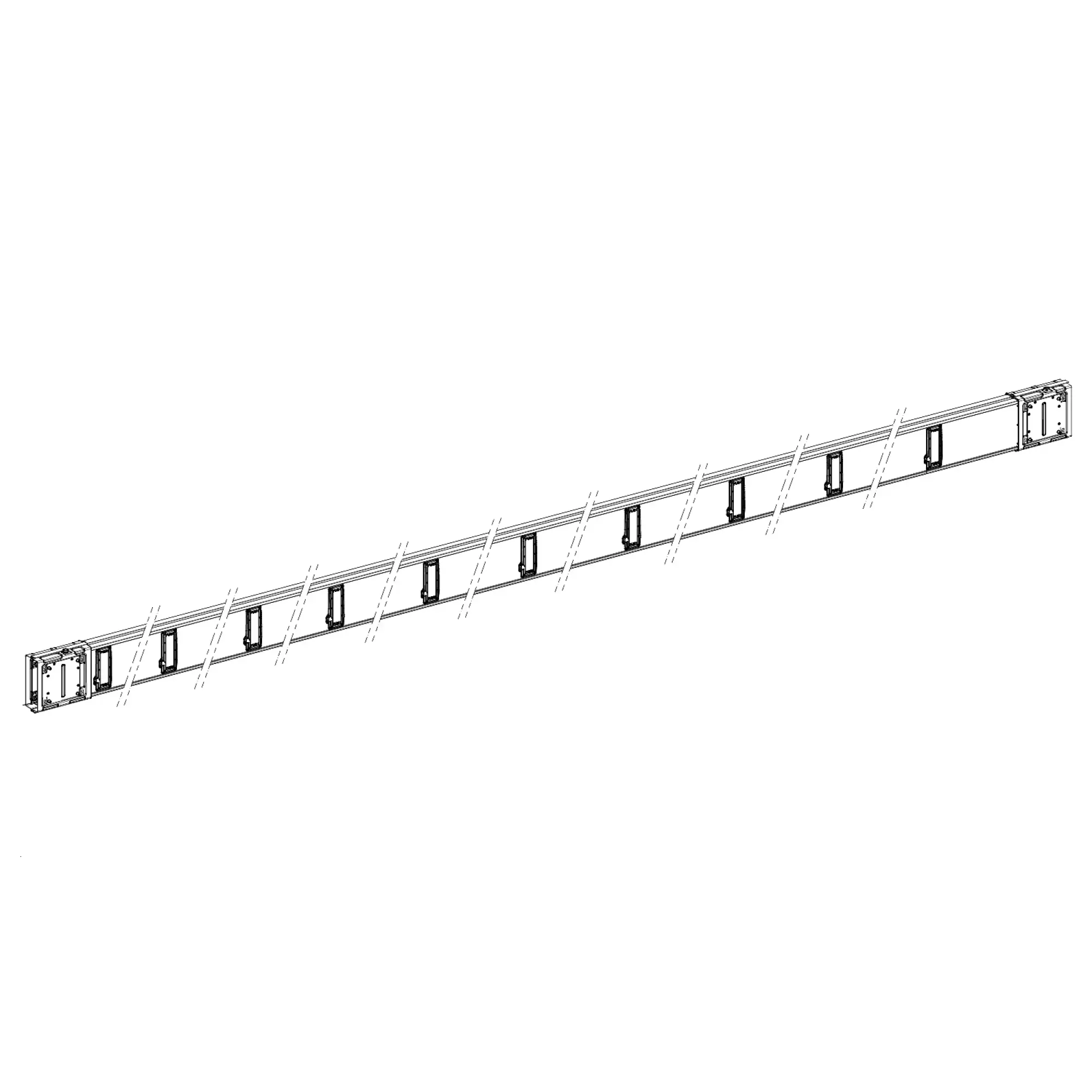 Schneider Electric KSA160ED45020 KSA straight element, 160A, 5m, 20 outlets (img_002)
