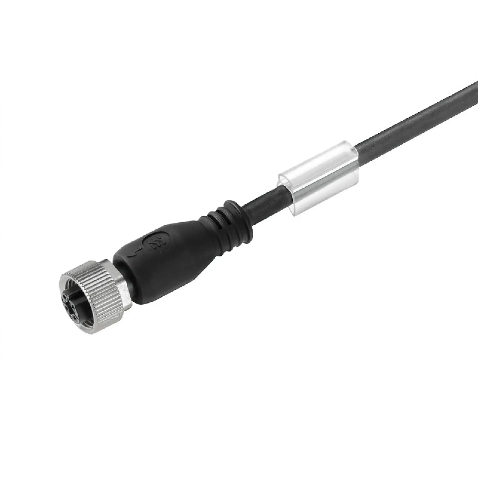 Weidmüller 1021670300 Sensor-actuator Cable (assembled), One end without connector, M12, Number of poles: 5, Female socket, straight, LED: No, Cable length: 3 m, Shielded: (img_001)