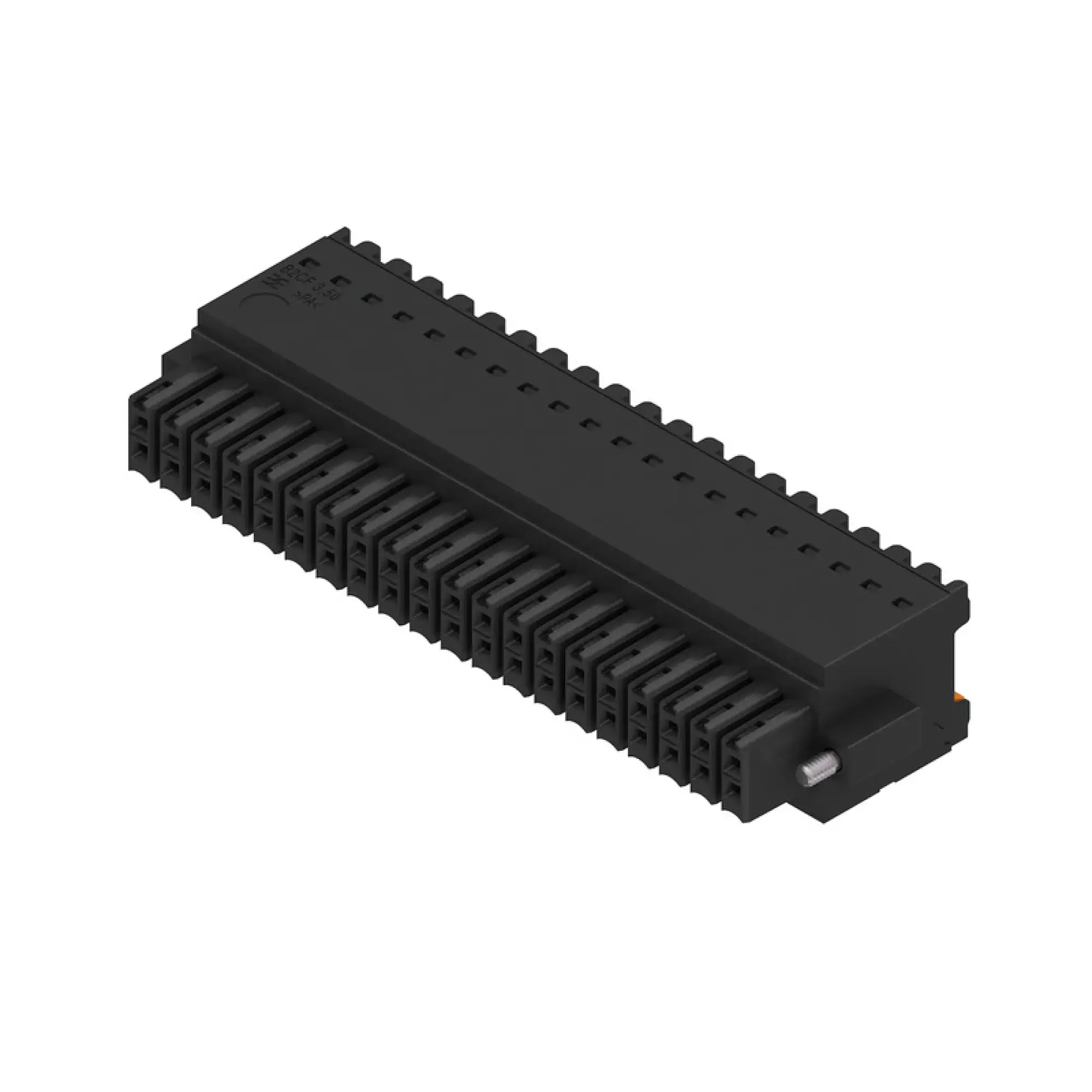Weidmüller 2558570000 PCB connector (wire connection), 160 V, 13.4 A, Pitch in mm: 3.50, 1.5 mm², Number of poles: 40, PUSH IN with actuator, Box (img_001)