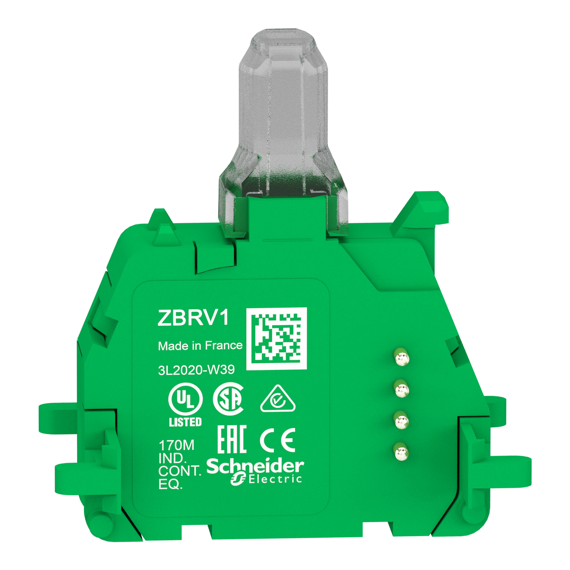 Schneider Electric ZBRV1 Visual Feedback Module, LED, compatible with Wireless Auxiliary Switch ZBRT (img_003) Schneider Electric ZBRV1 Visual Feedback Module, LED, compatible with Wireless Auxiliary Switch ZBRT (img_003)