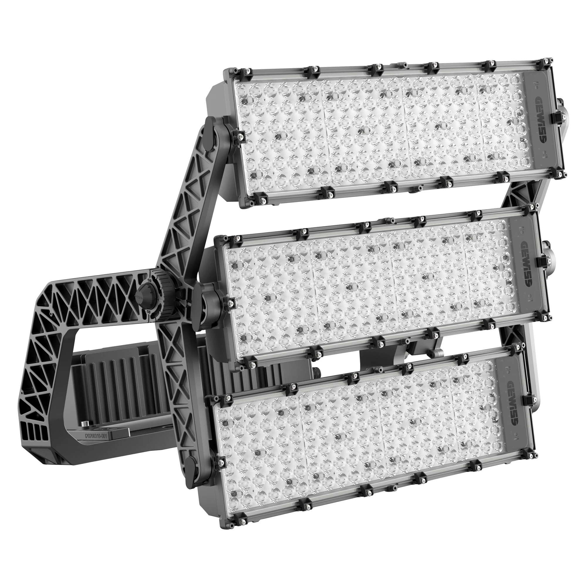 GEWISS GWP3331AA957 Scheinwerfer STADIUM PRO 3M 5700K CRI90 Elliptisch 20°X80° (img_001)